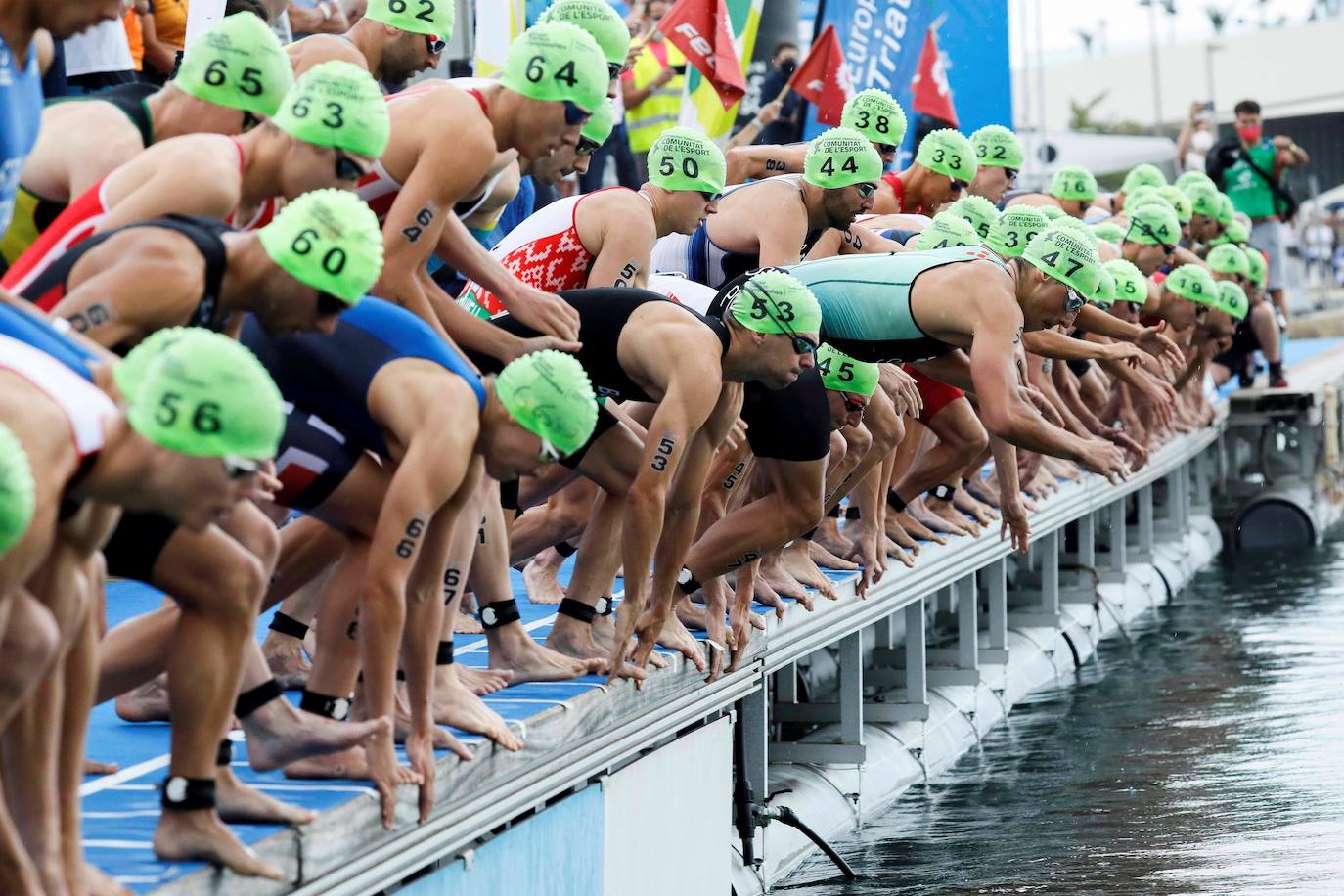 Campeonato Europeo de Triatlón de Valencia 2021. 