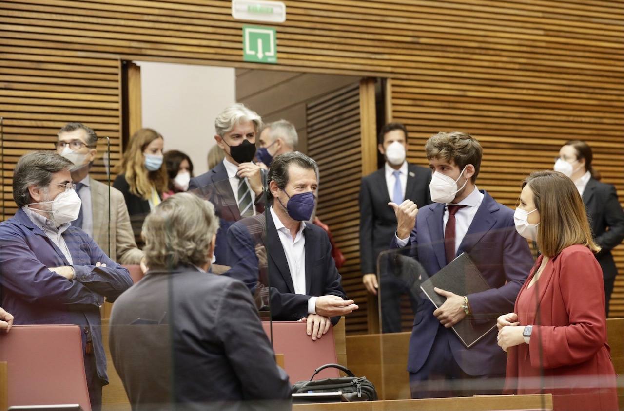 Pleno de Les Corts durante el Debate de Política General. 