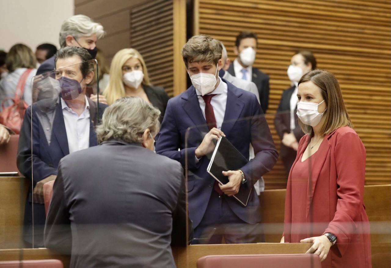 Pleno de Les Corts durante el Debate de Política General. 