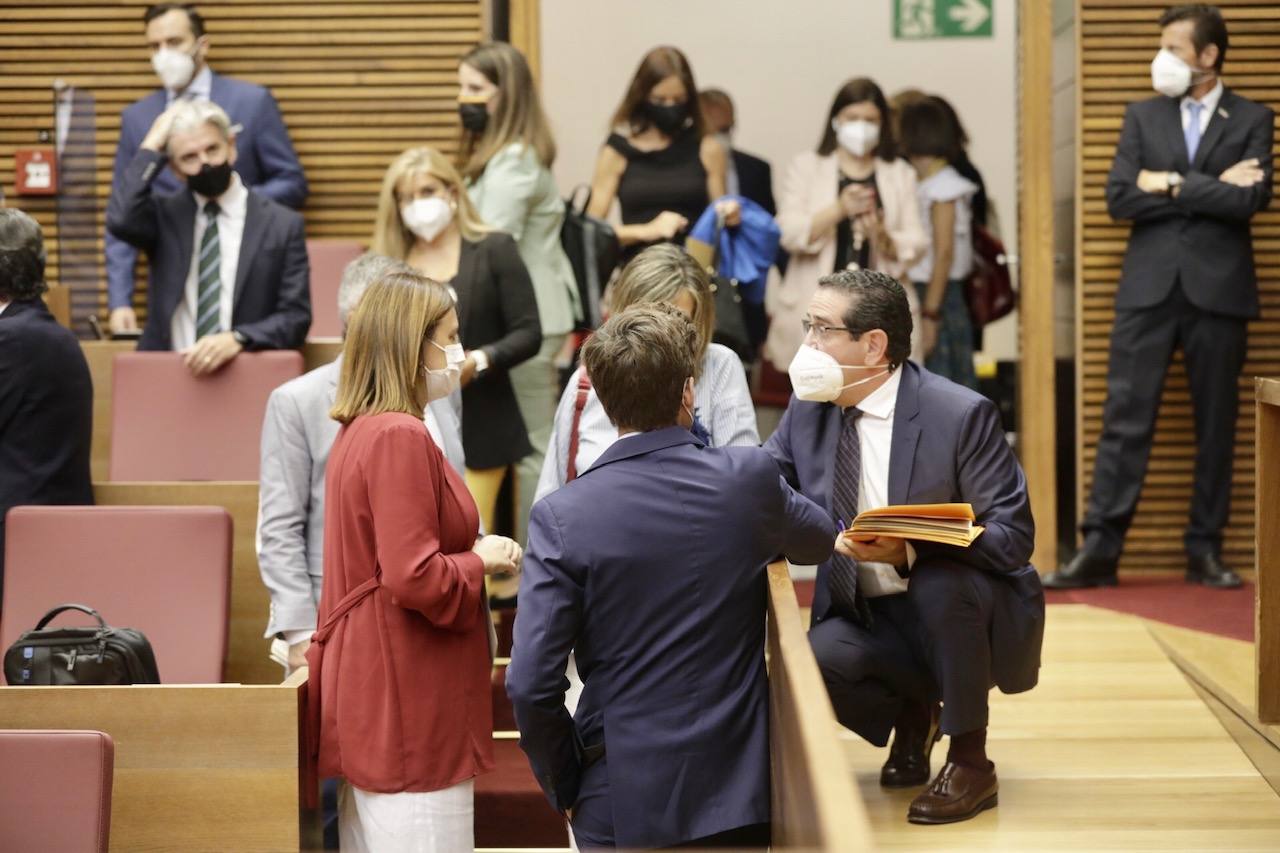 Pleno de Les Corts durante el Debate de Política General. 