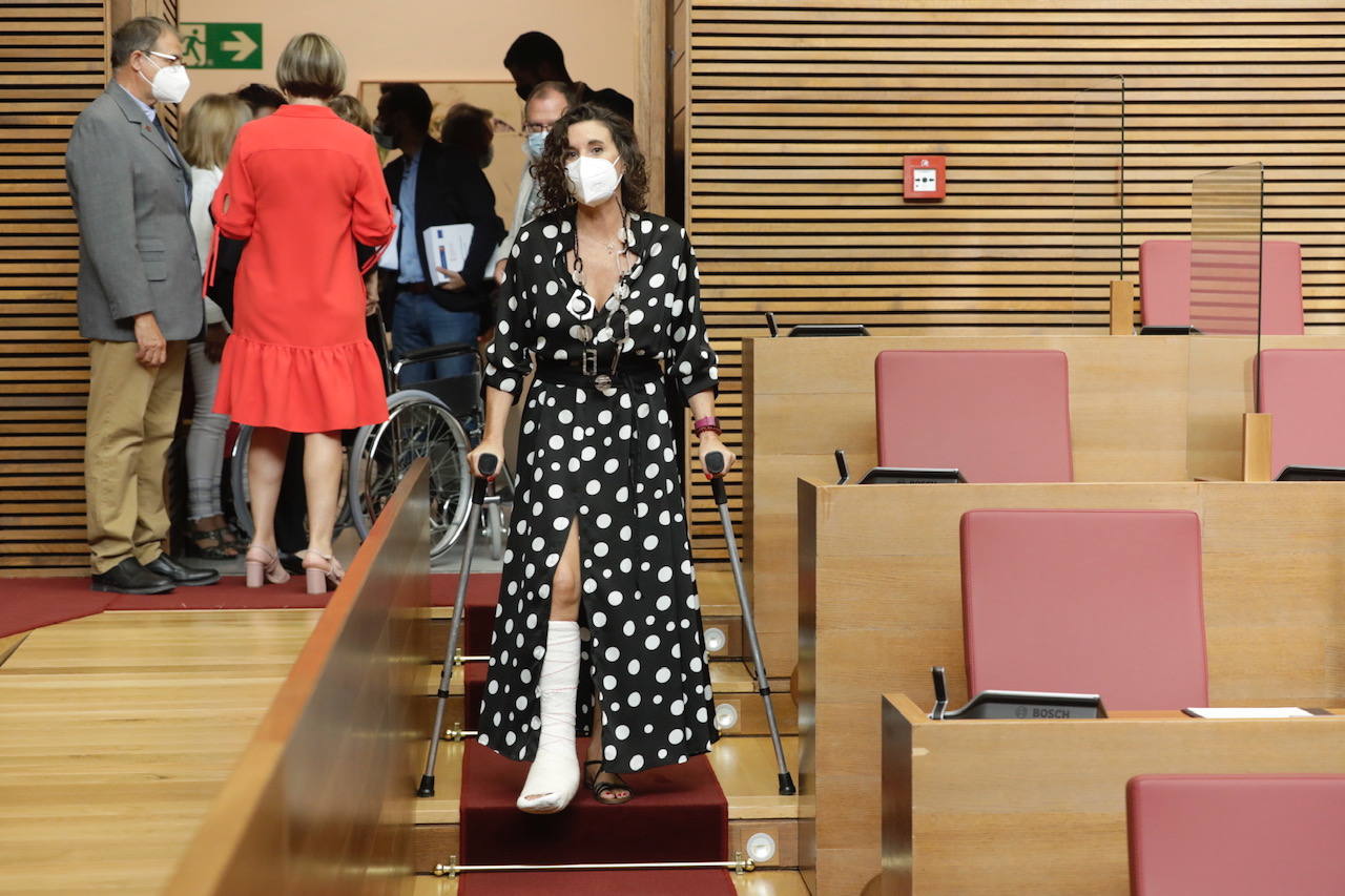 Pleno de Les Corts durante el Debate de Política General. 