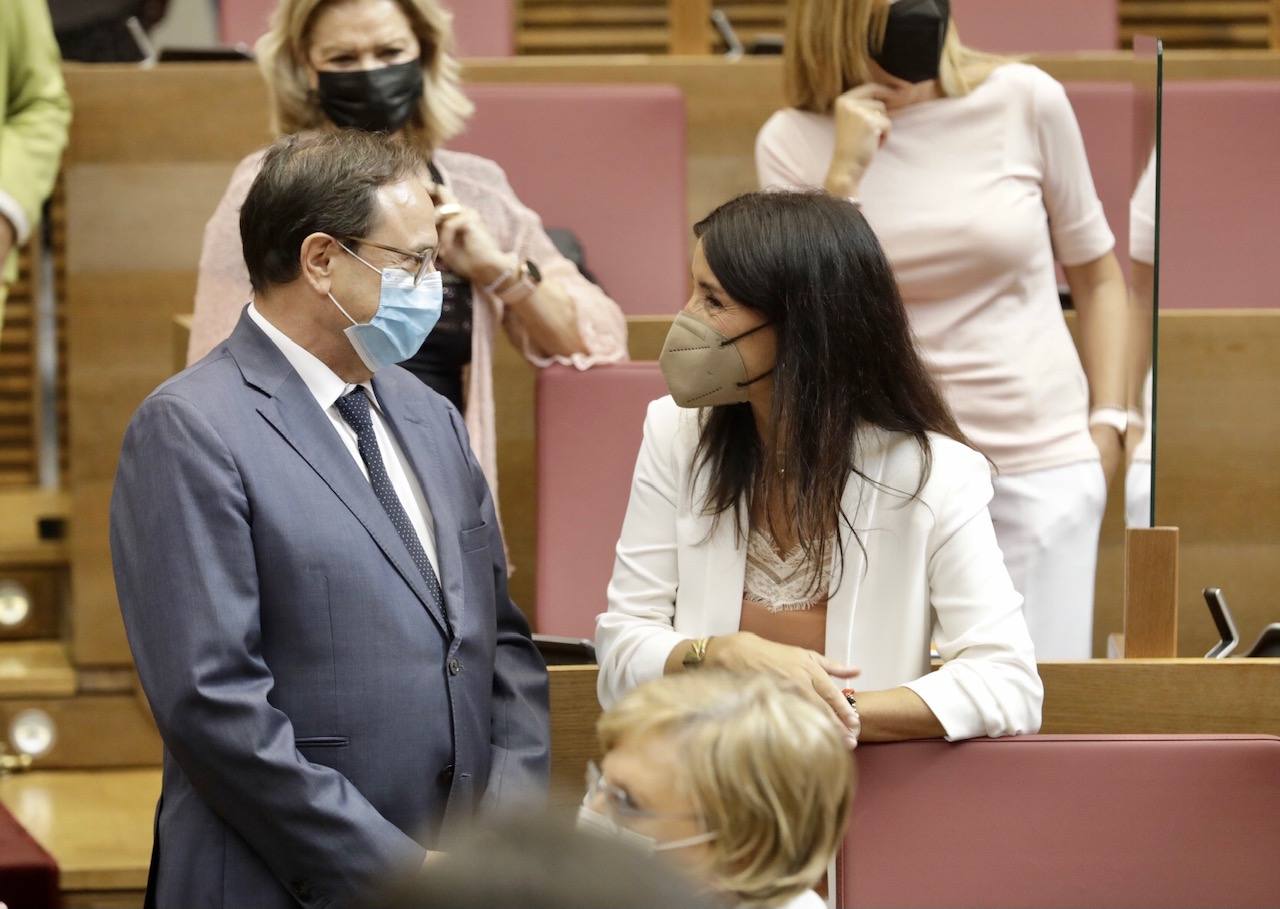 Pleno de Les Corts durante el Debate de Política General. 