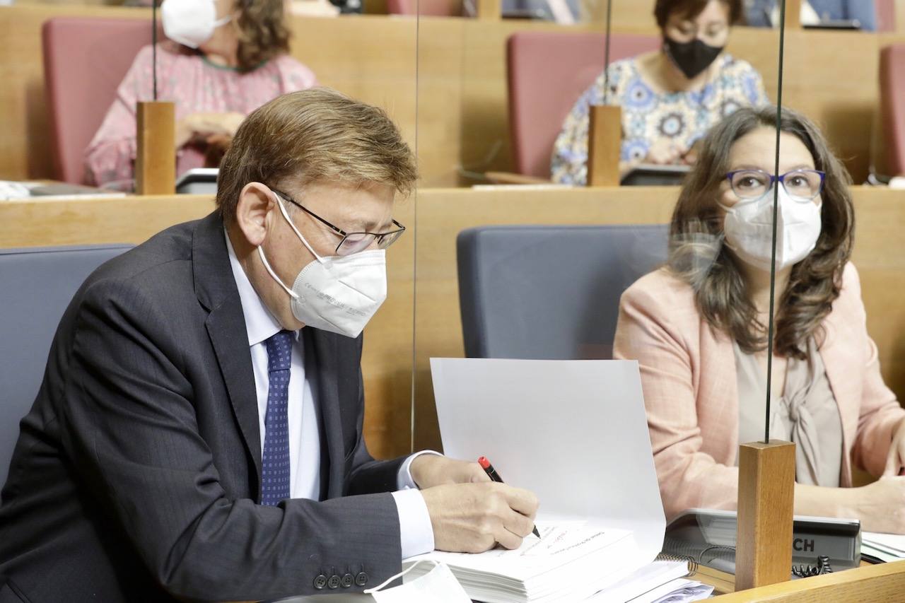 Pleno de Les Corts durante el Debate de Política General. 