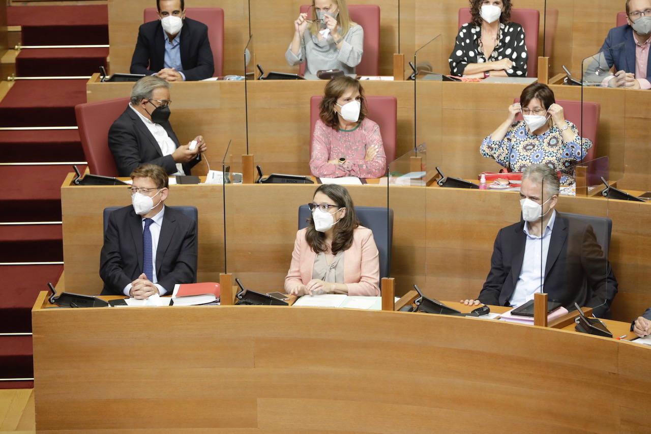 Pleno de Les Corts durante el Debate de Política General. 