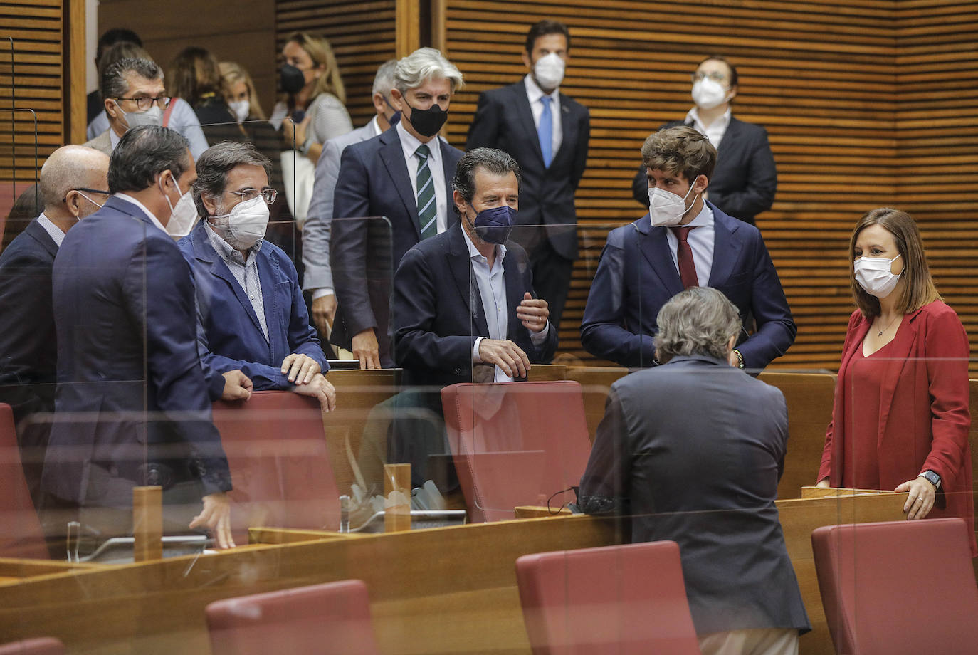 Pleno de Les Corts durante el Debate de Política General. 