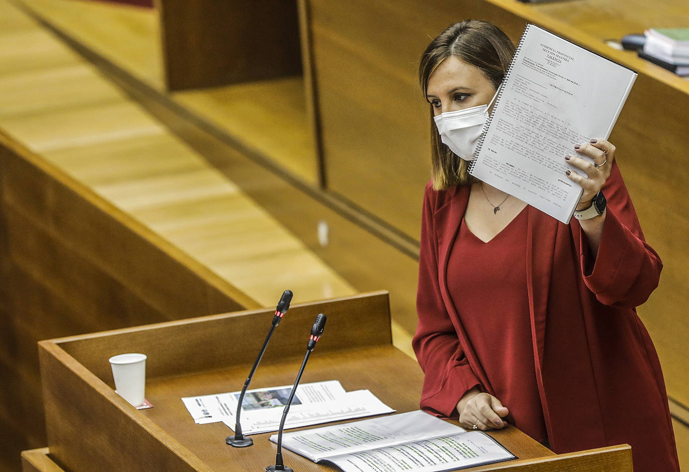 Pleno de Les Corts durante el Debate de Política General. 