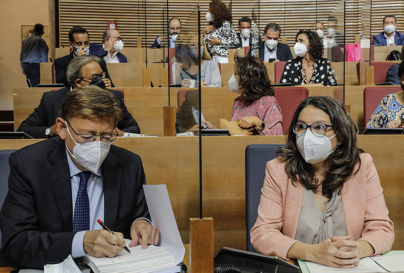 Pleno de Les Corts durante el Debate de Política General. 