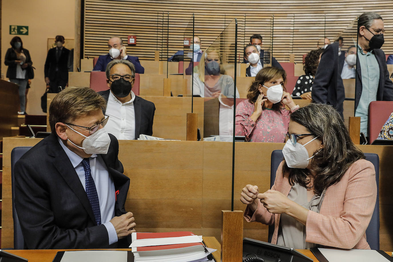 Pleno de Les Corts durante el Debate de Política General. 