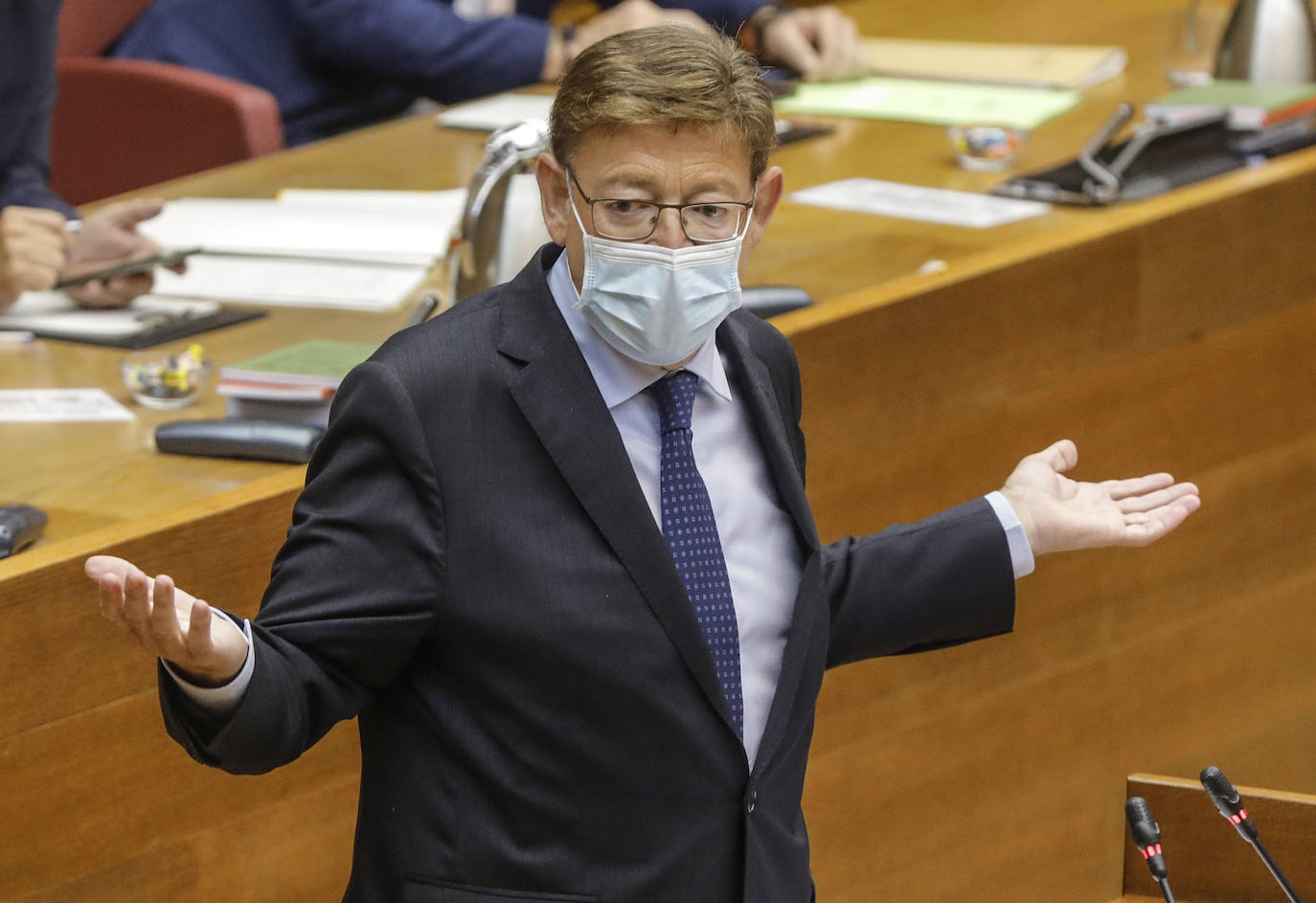 Pleno de Les Corts durante el Debate de Política General. 