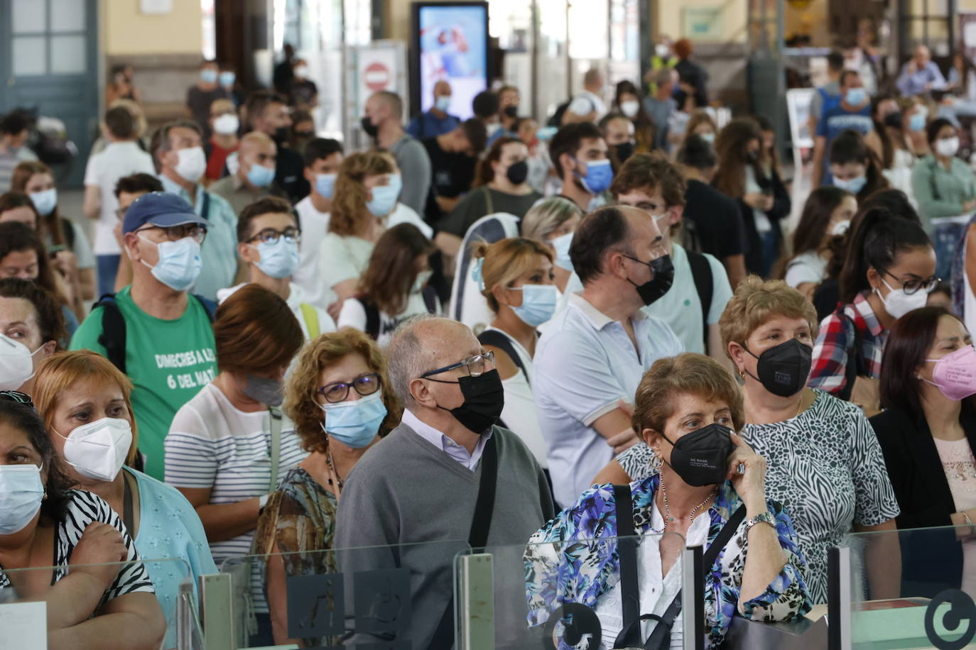 Fotos: La huelga de maquinistas de Renfe provoca cancelaciones en plena hora punta