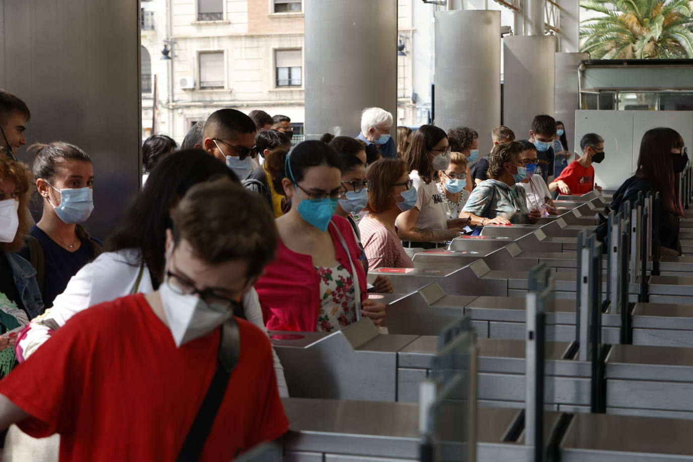 Fotos: La huelga de maquinistas de Renfe provoca cancelaciones en plena hora punta