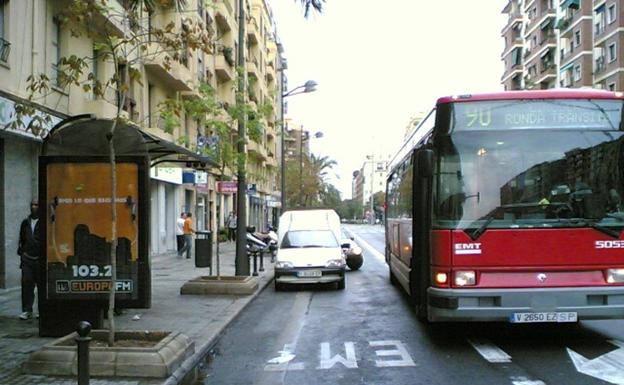 Cardenal Benlloch tendrá un solo carril para el tráfico en un sentido al incluir una ruta ciclista