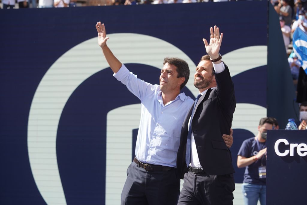 Fotos: El PP clausura la Convención Nacional del partido en la plaza de toros de Valencia