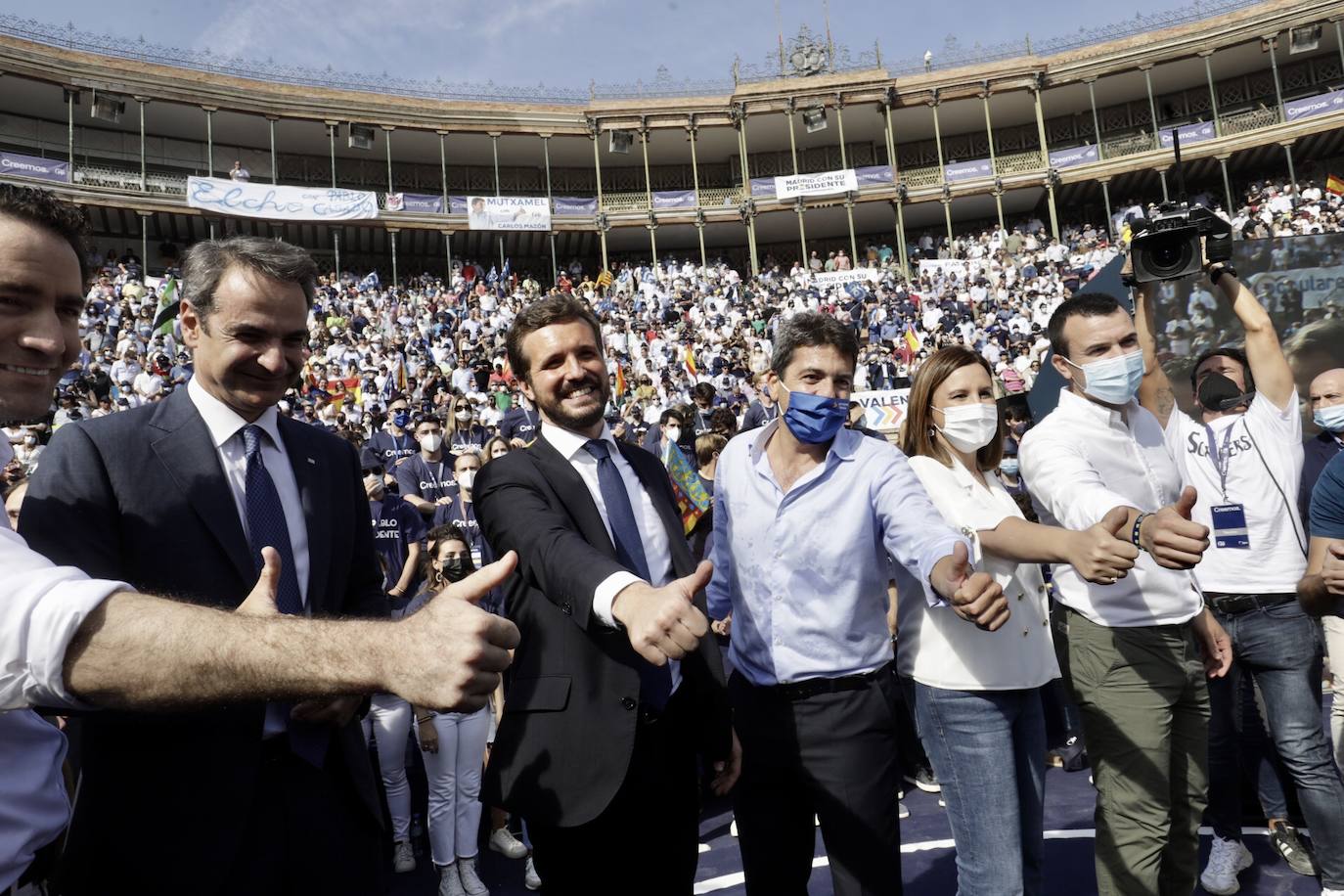 Fotos: El PP clausura la Convención Nacional del partido en la plaza de toros de Valencia