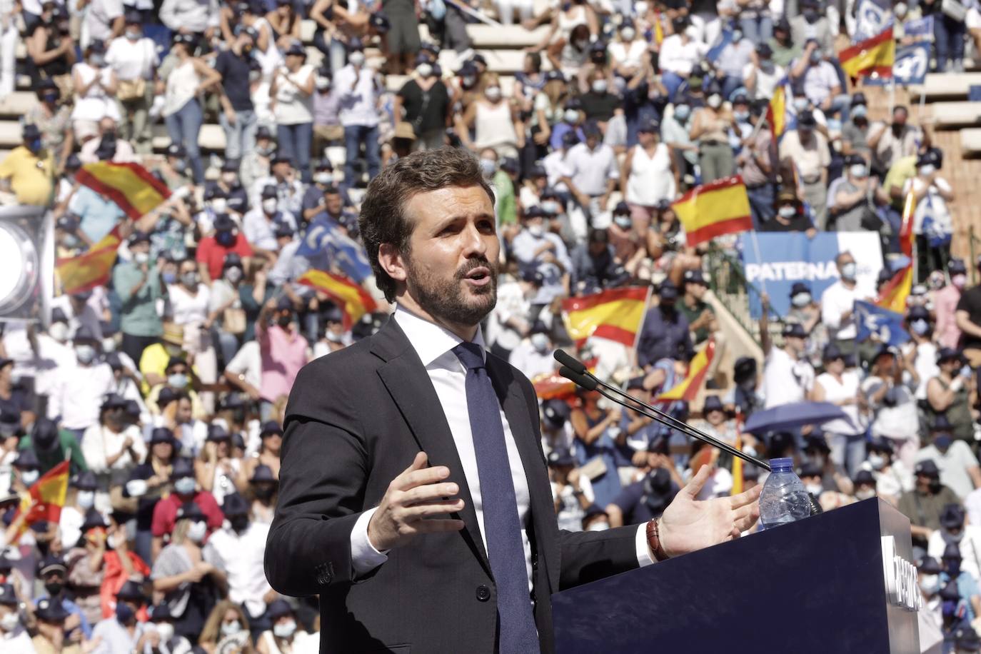 Fotos: El PP clausura la Convención Nacional del partido en la plaza de toros de Valencia