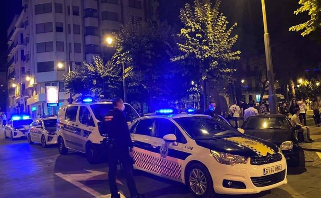 La Policía Local interpuso «numerosas actas» durante el pasado fin de semana. 