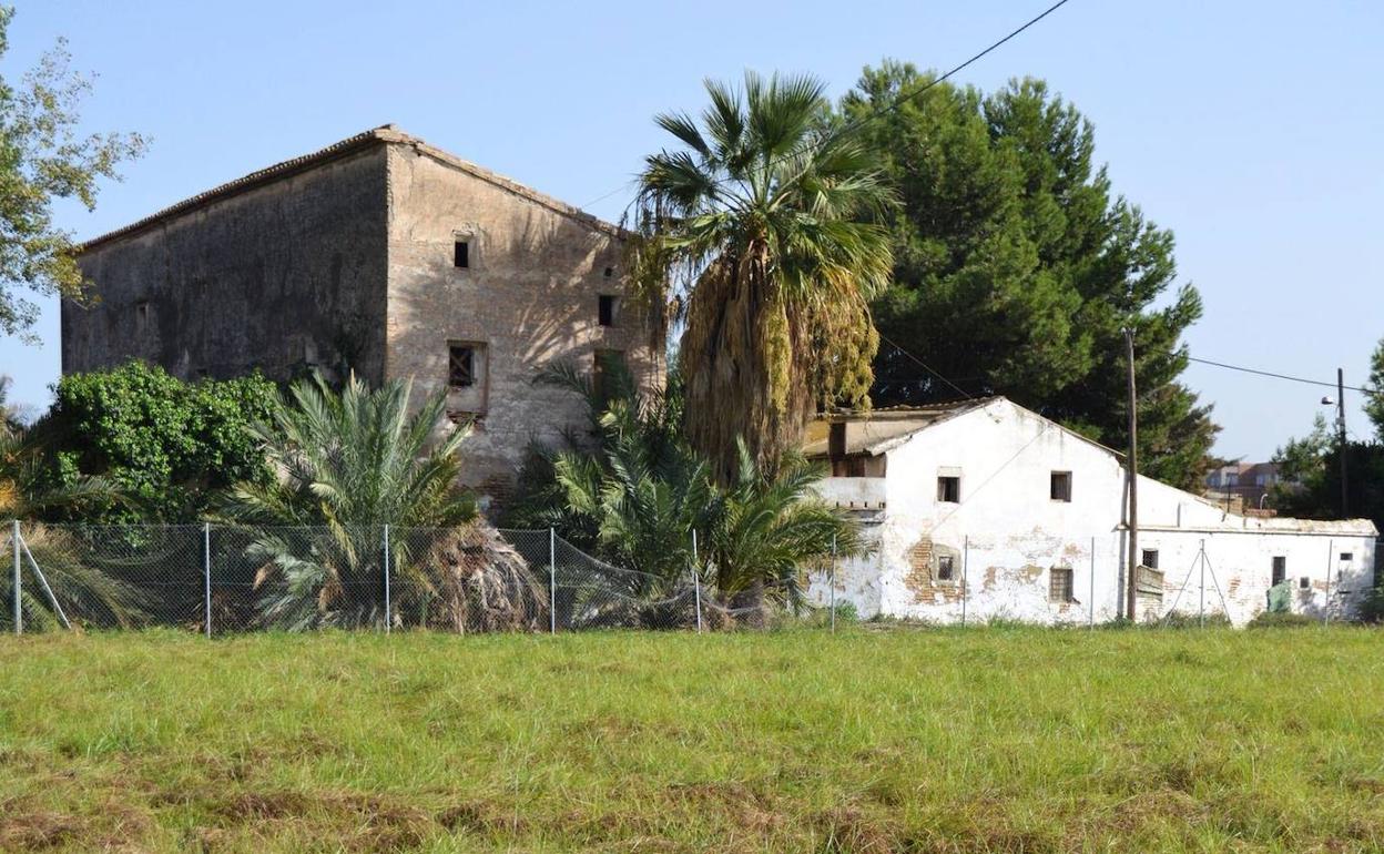 Alquería de Serra, en la huerta de Benimaclet. 