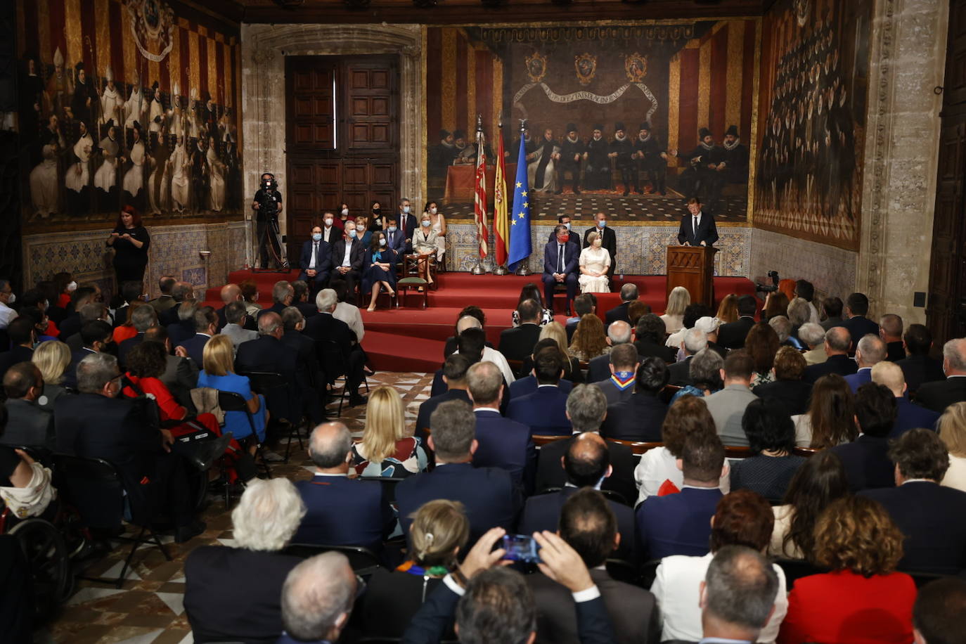 Fotos: Entrega de las distinciones de la Generalitat por el 9 d&#039;Octubre de 2021