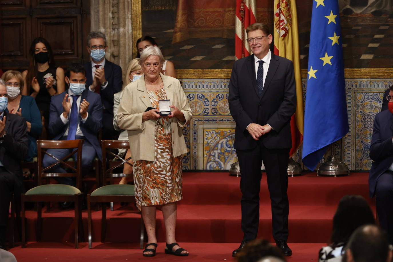 Fotos: Entrega de las distinciones de la Generalitat por el 9 d&#039;Octubre de 2021