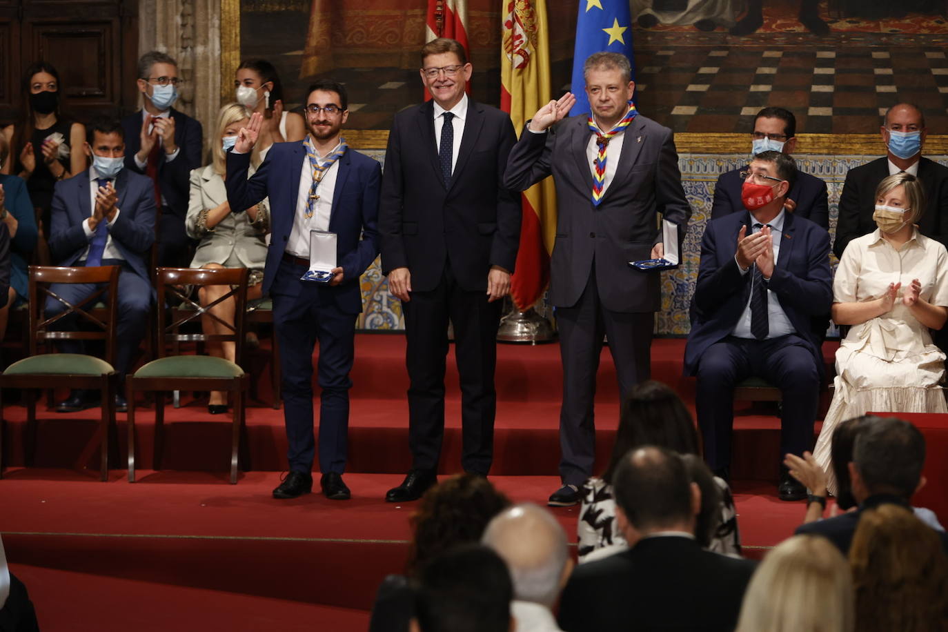 Fotos: Entrega de las distinciones de la Generalitat por el 9 d&#039;Octubre de 2021