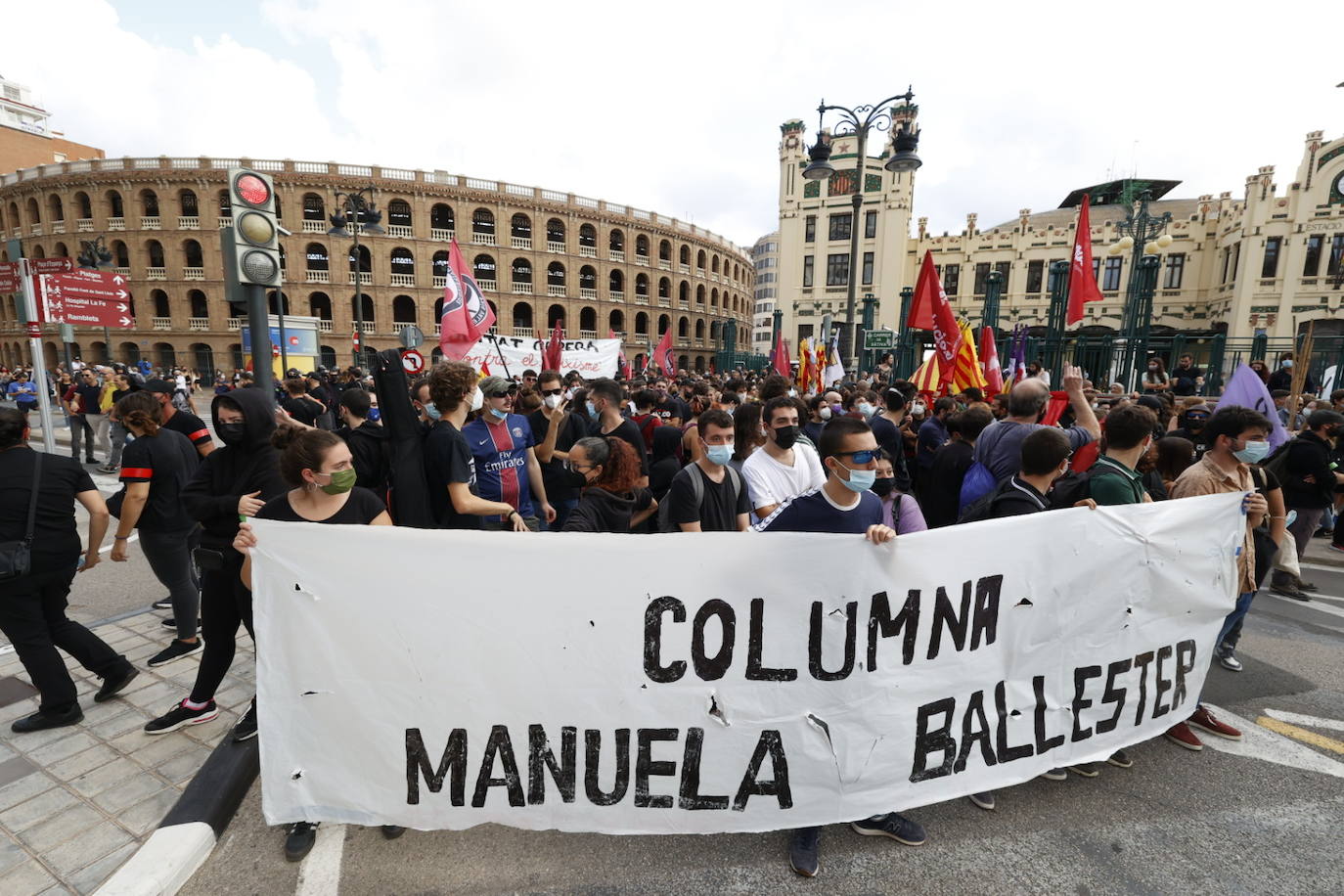 Manifestación de «Acció Cultural del País Valencià»