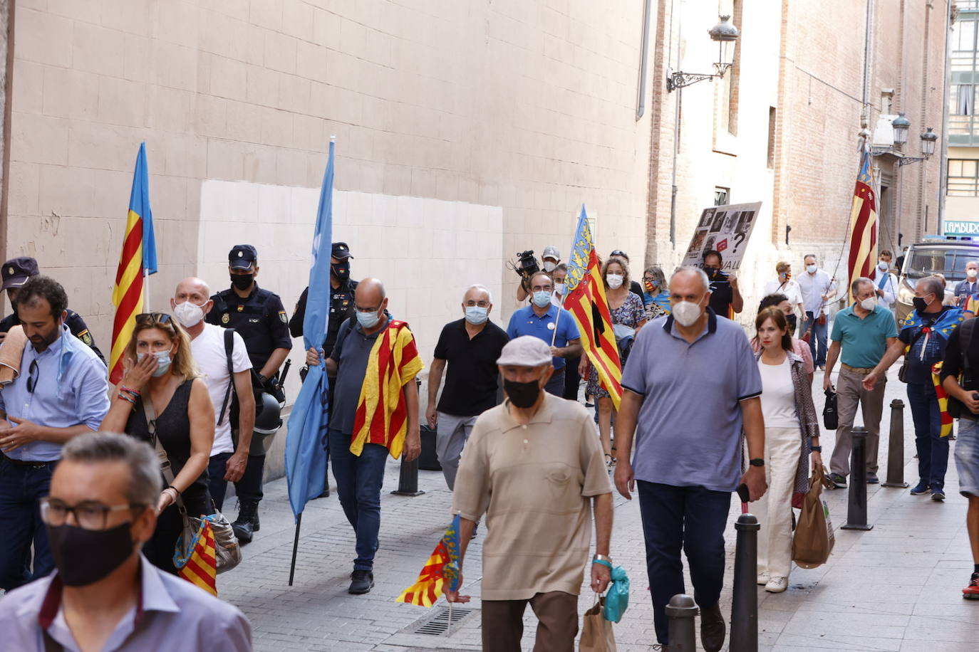 Manifestación del «Grup d'Acció Valencianista»