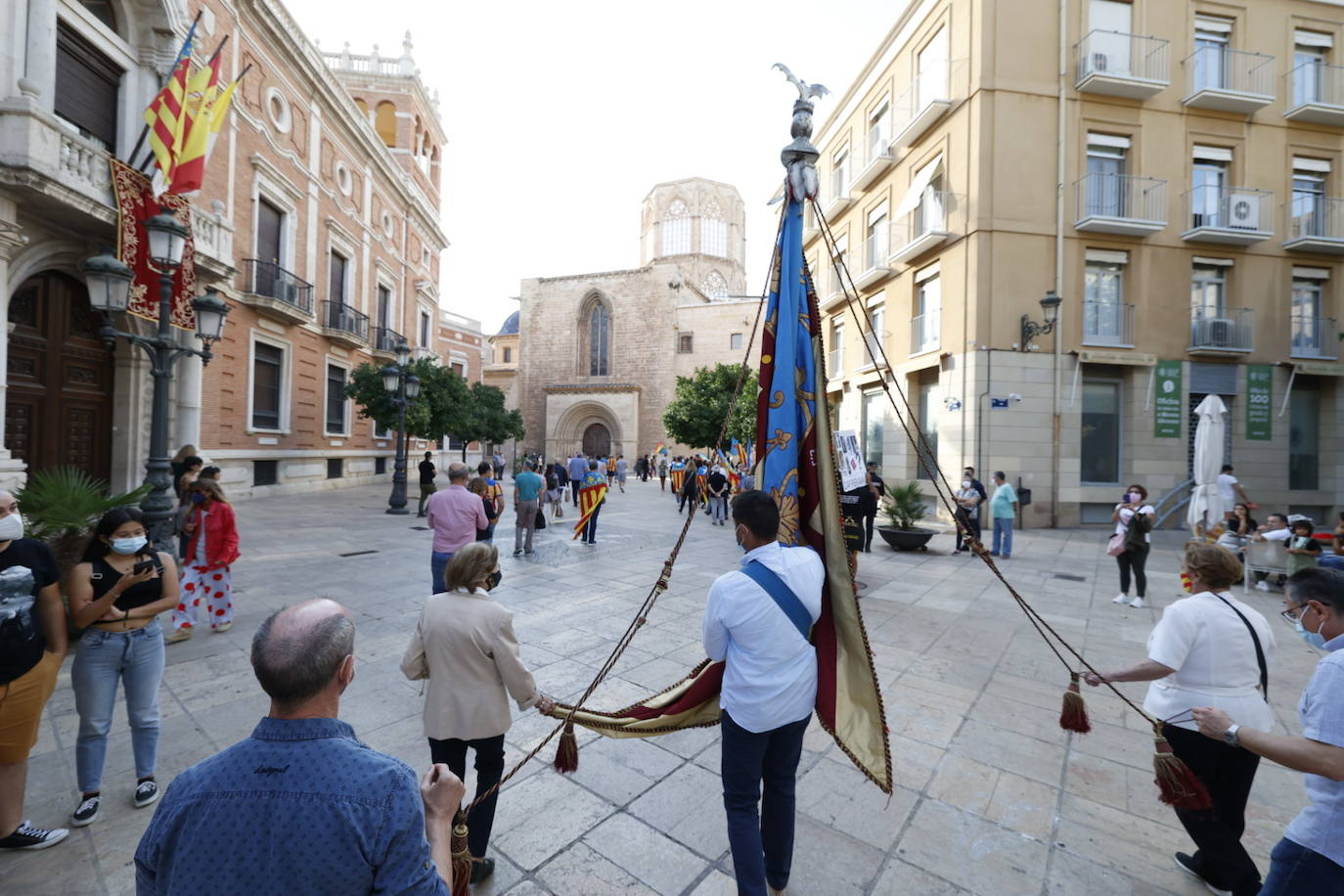 Manifestación del «Grup d'Acció Valencianista»