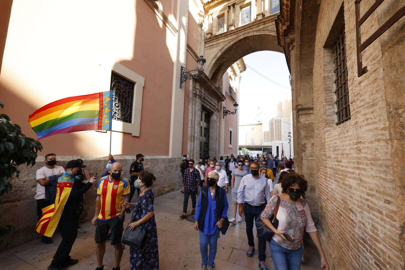 Manifestación del «Grup d'Acció Valencianista»