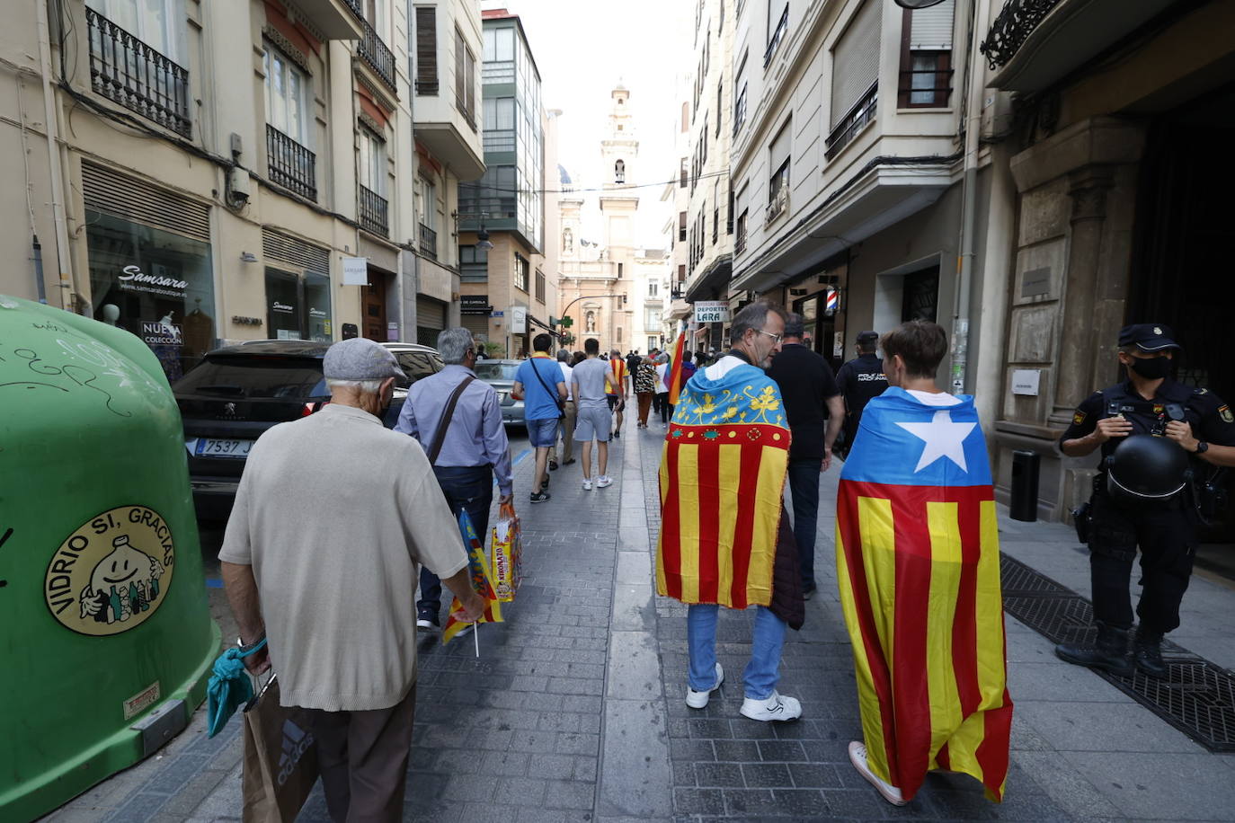 Manifestación del «Grup d'Acció Valencianista»