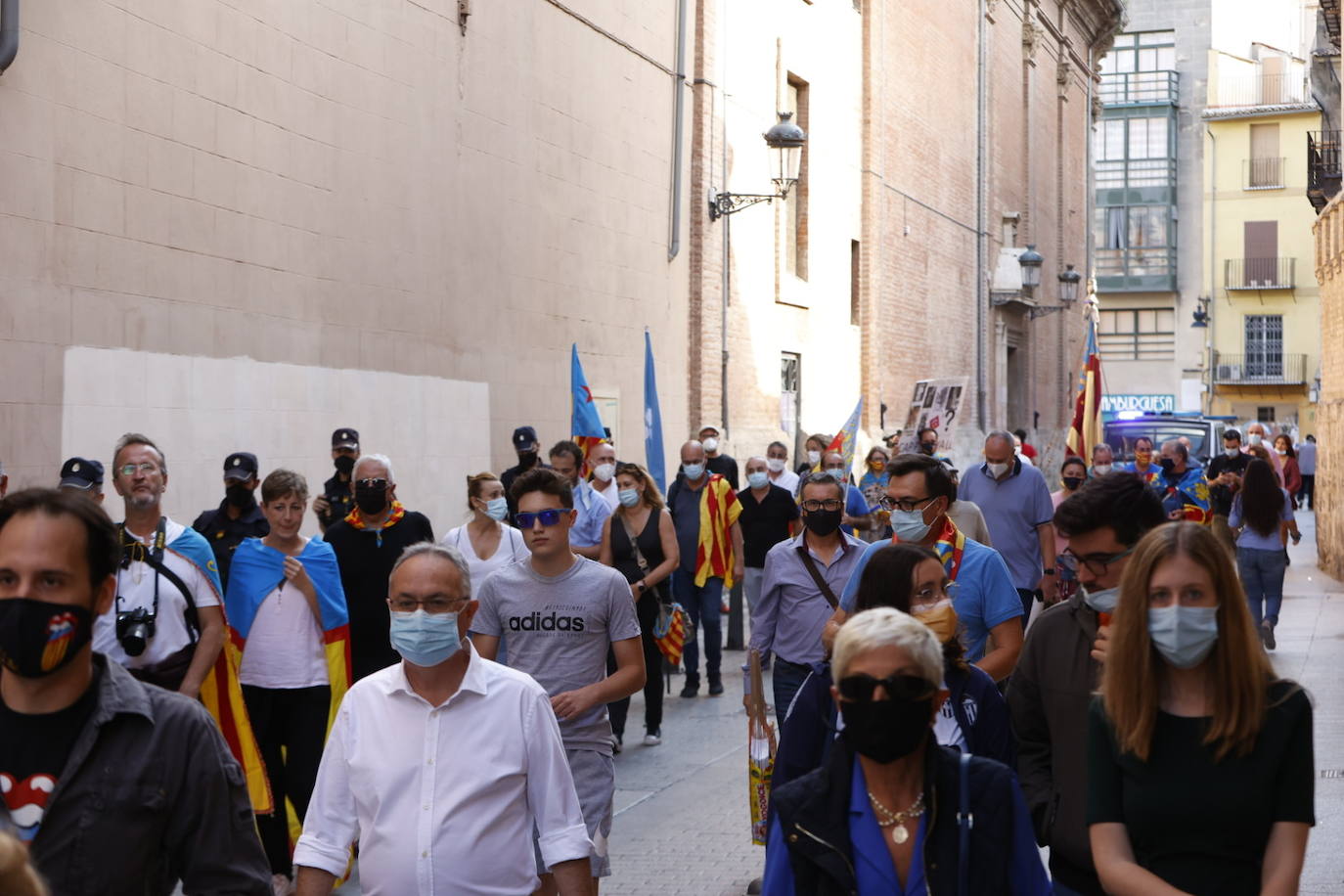 Manifestación del «Grup d'Acció Valencianista»