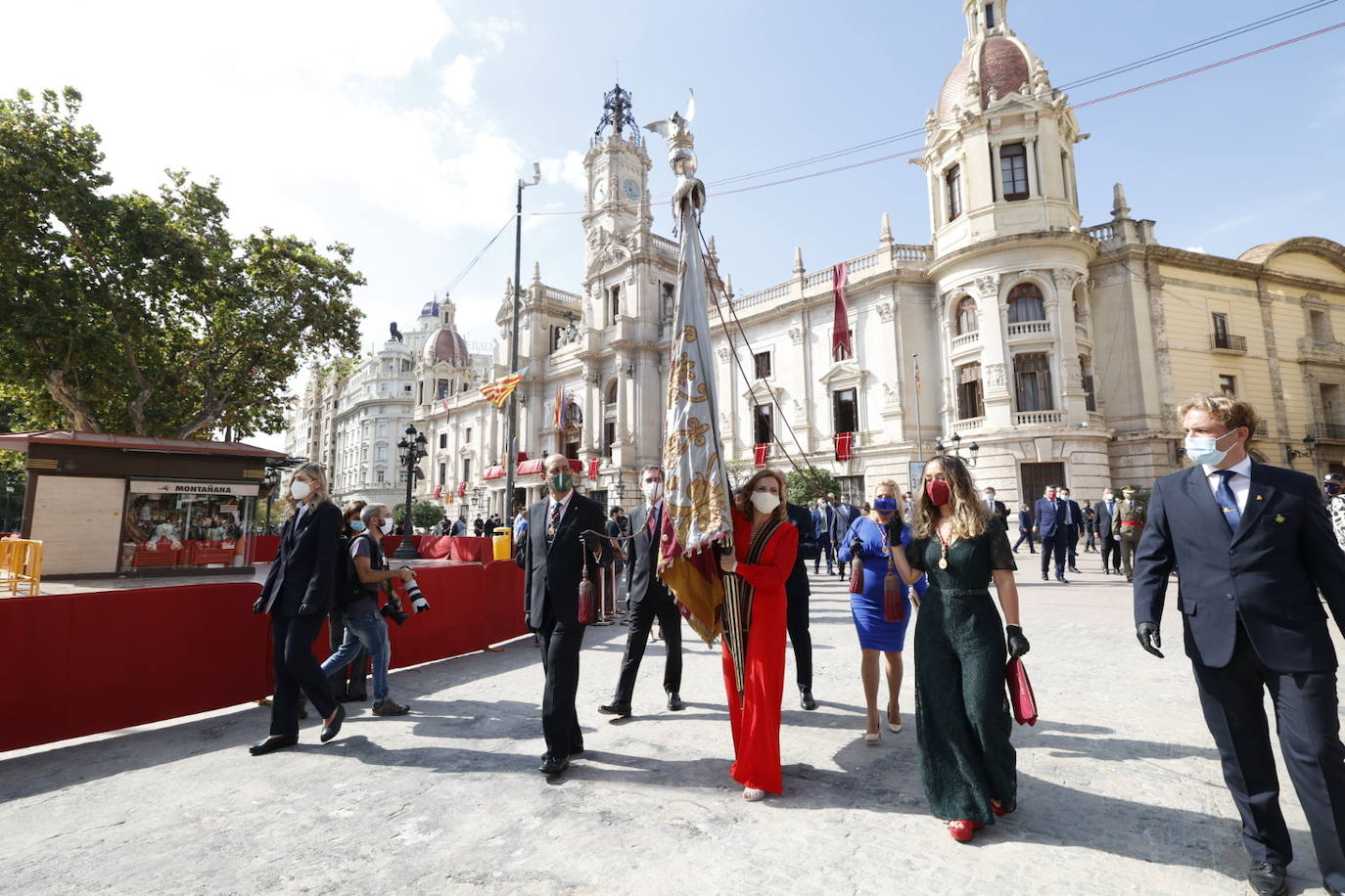 Fotos: Procesión cívica de Valencia por el 9 d&#039;Octubre de 2021