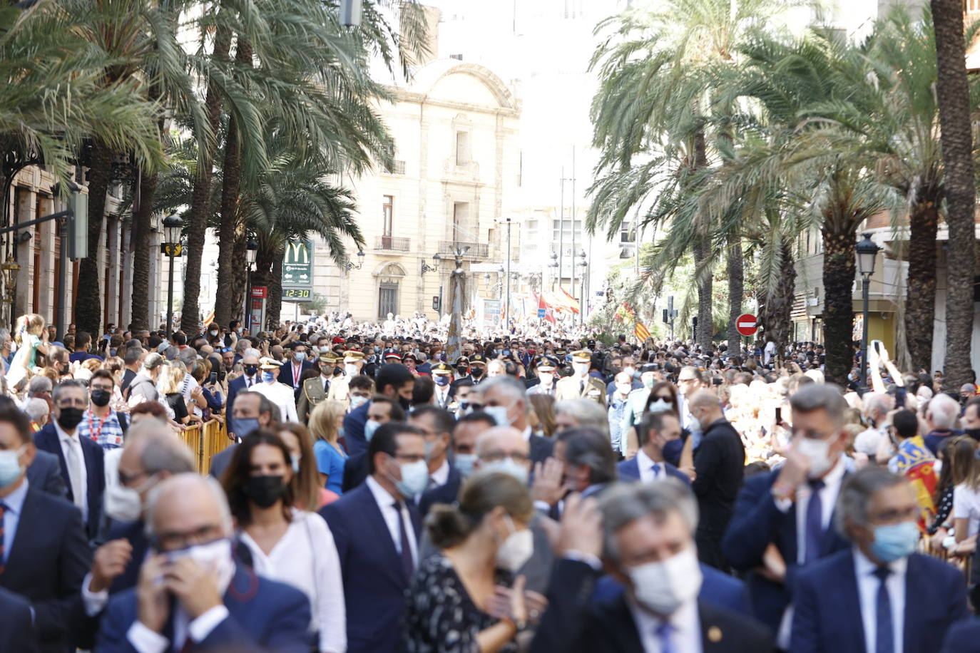 Fotos: Procesión cívica de Valencia por el 9 d&#039;Octubre de 2021