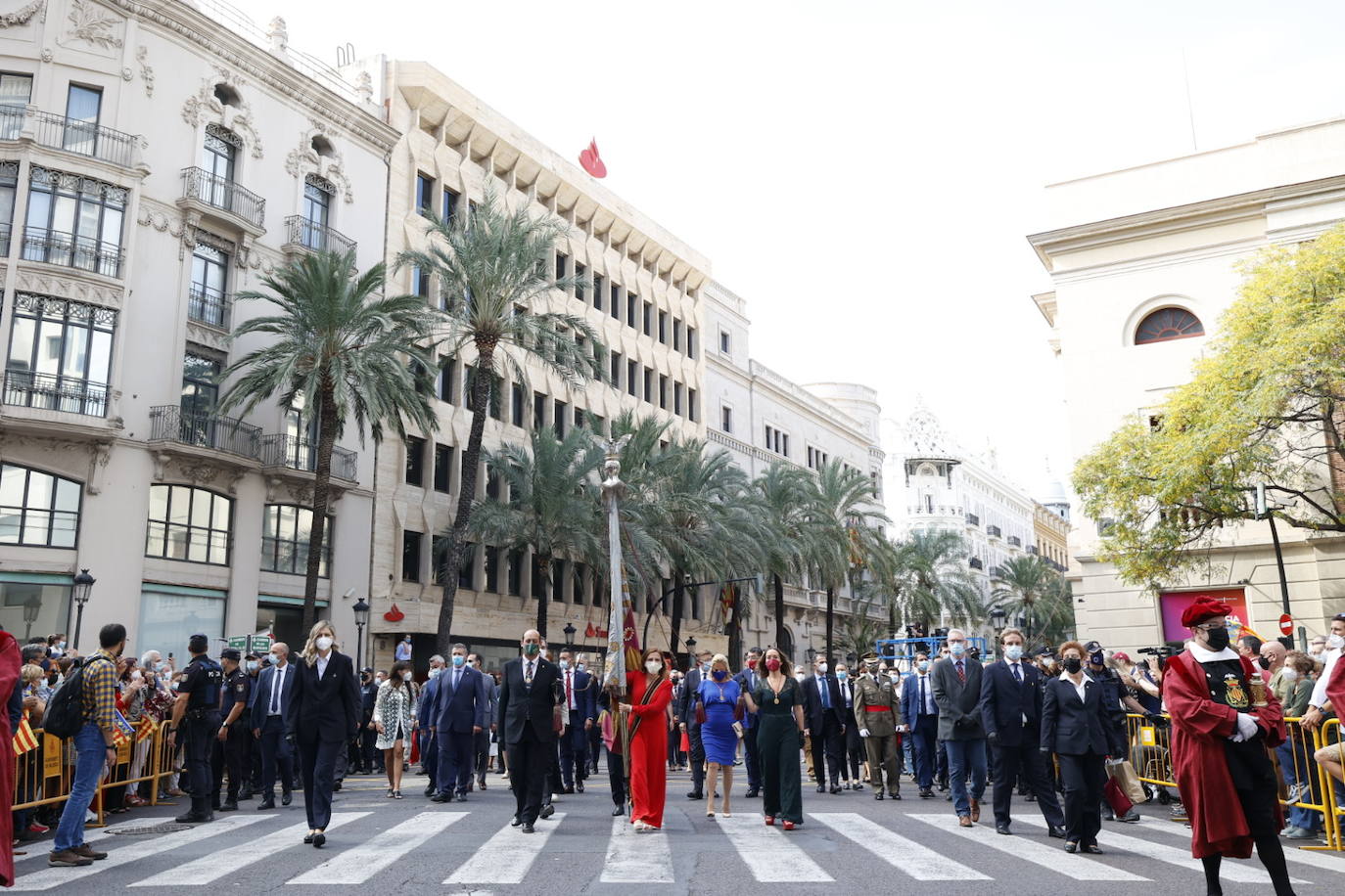 Fotos: Procesión cívica de Valencia por el 9 d&#039;Octubre de 2021