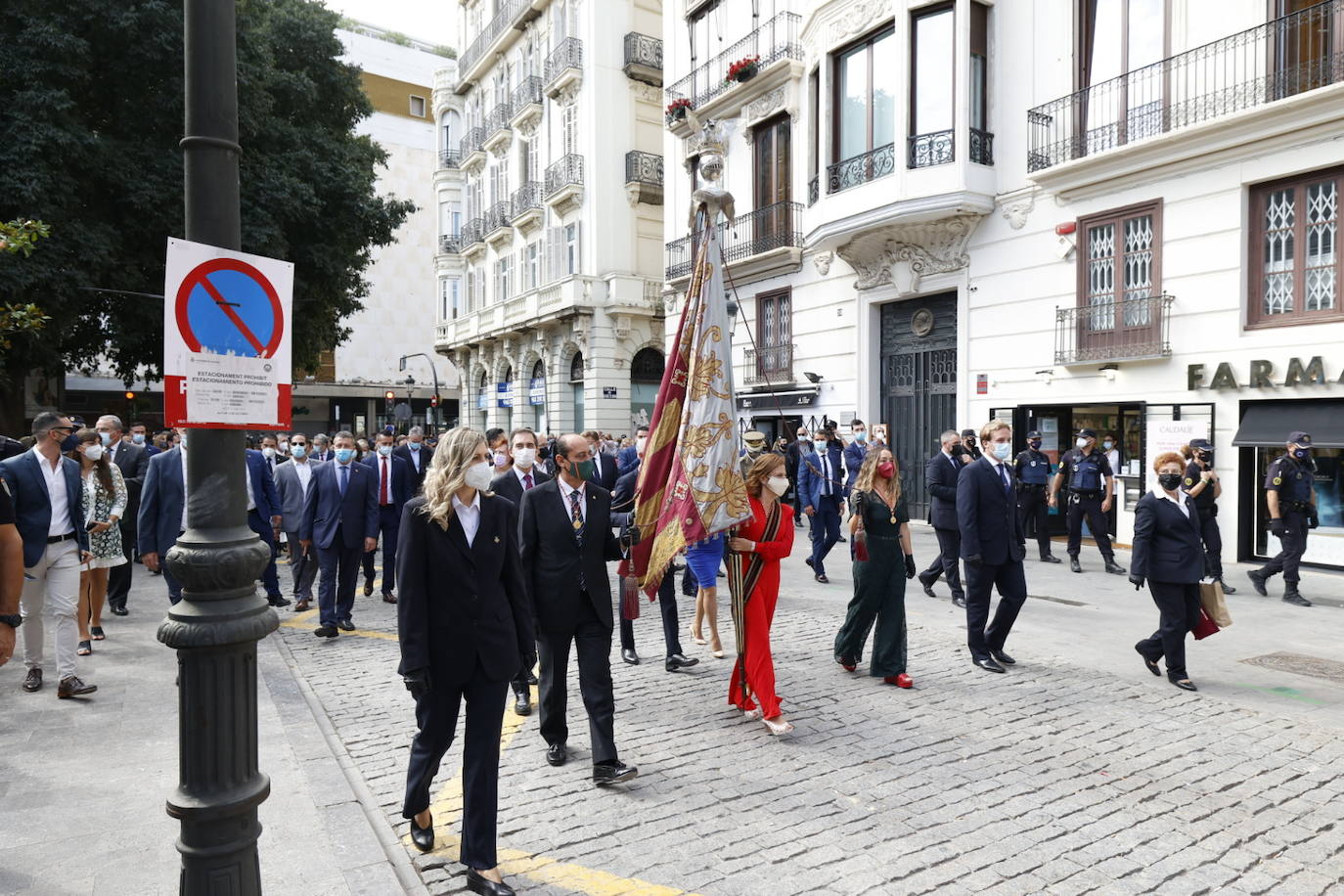 Fotos: Procesión cívica de Valencia por el 9 d&#039;Octubre de 2021