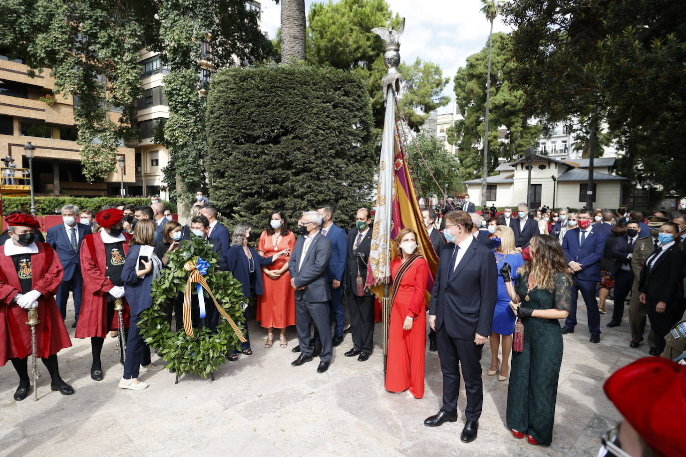 Fotos: Procesión cívica de Valencia por el 9 d&#039;Octubre de 2021