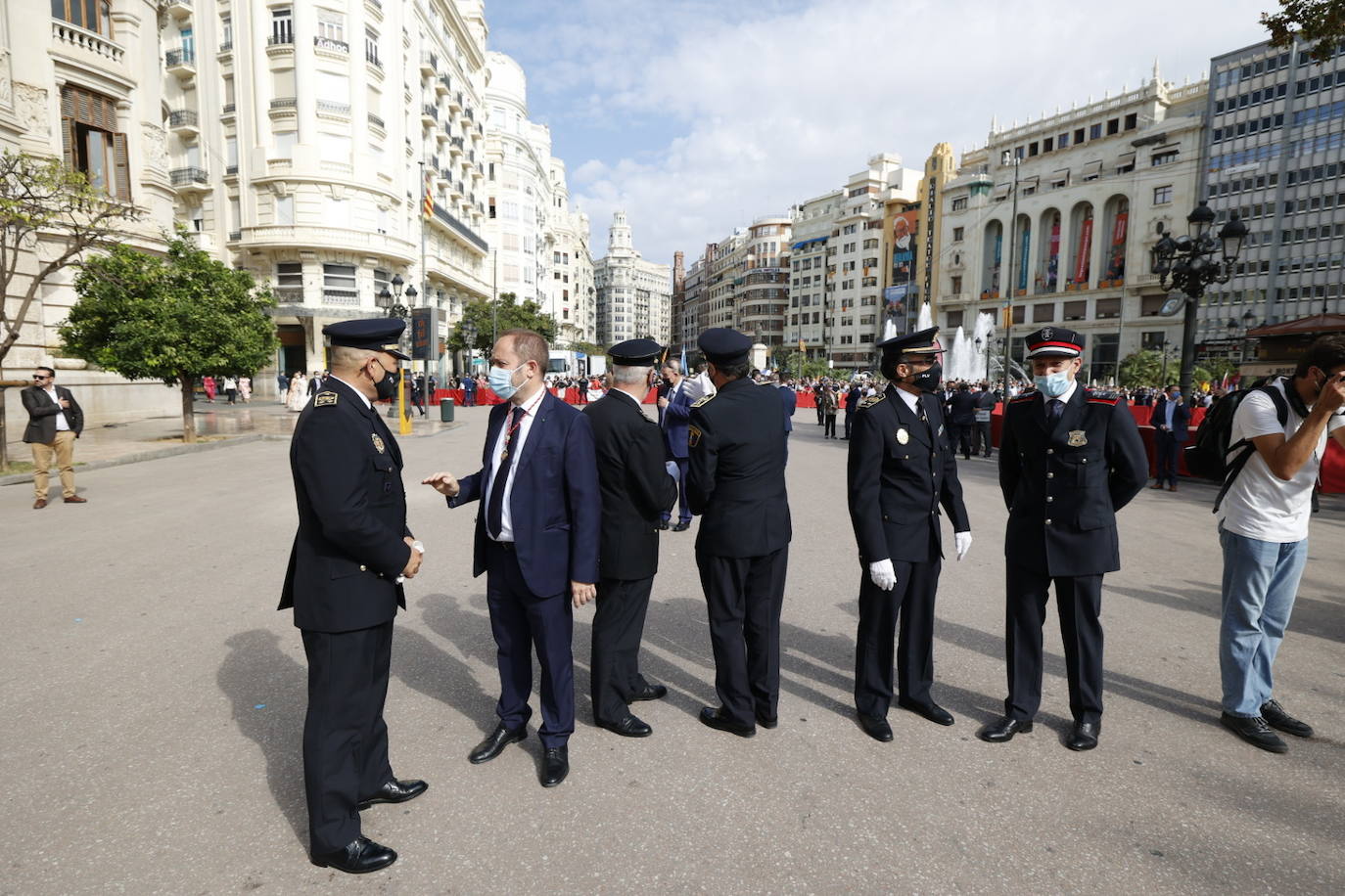 Fotos: Procesión cívica de Valencia por el 9 d&#039;Octubre de 2021