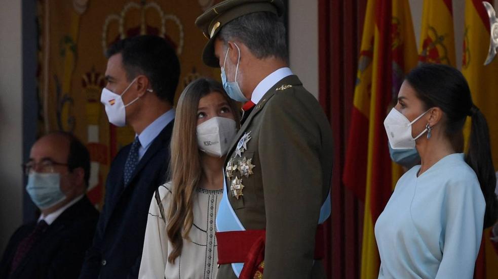 La infanta Sofía, la gran protagonista del Día de la Fiesta Nacional 2021