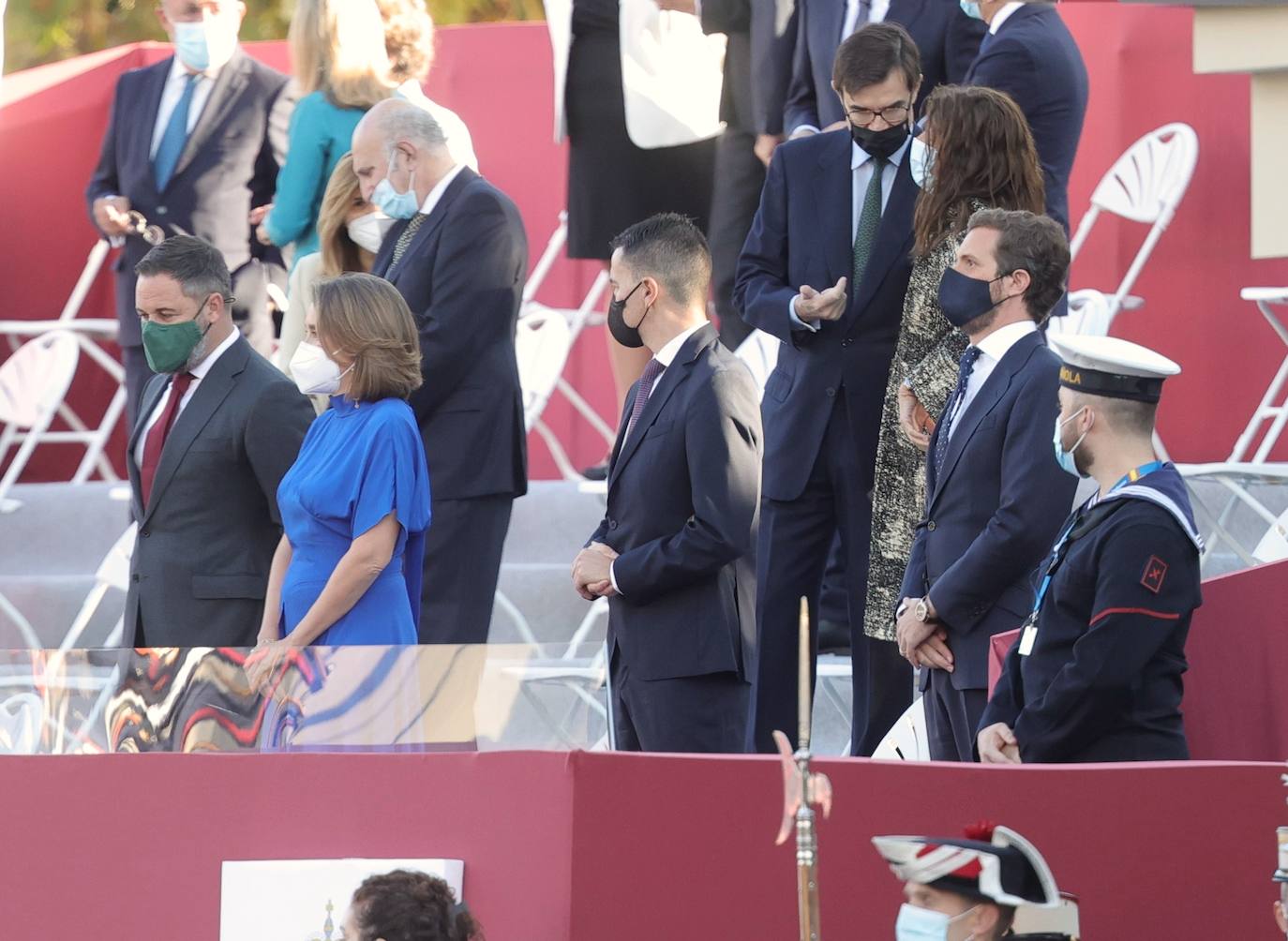 Fotos: Desfile militar por el Día de la Hispanidad 2021, en imágenes