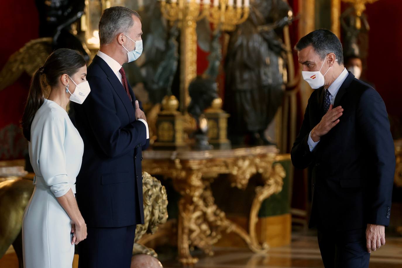 El presidente del Gobierno, Pedro Sánchez