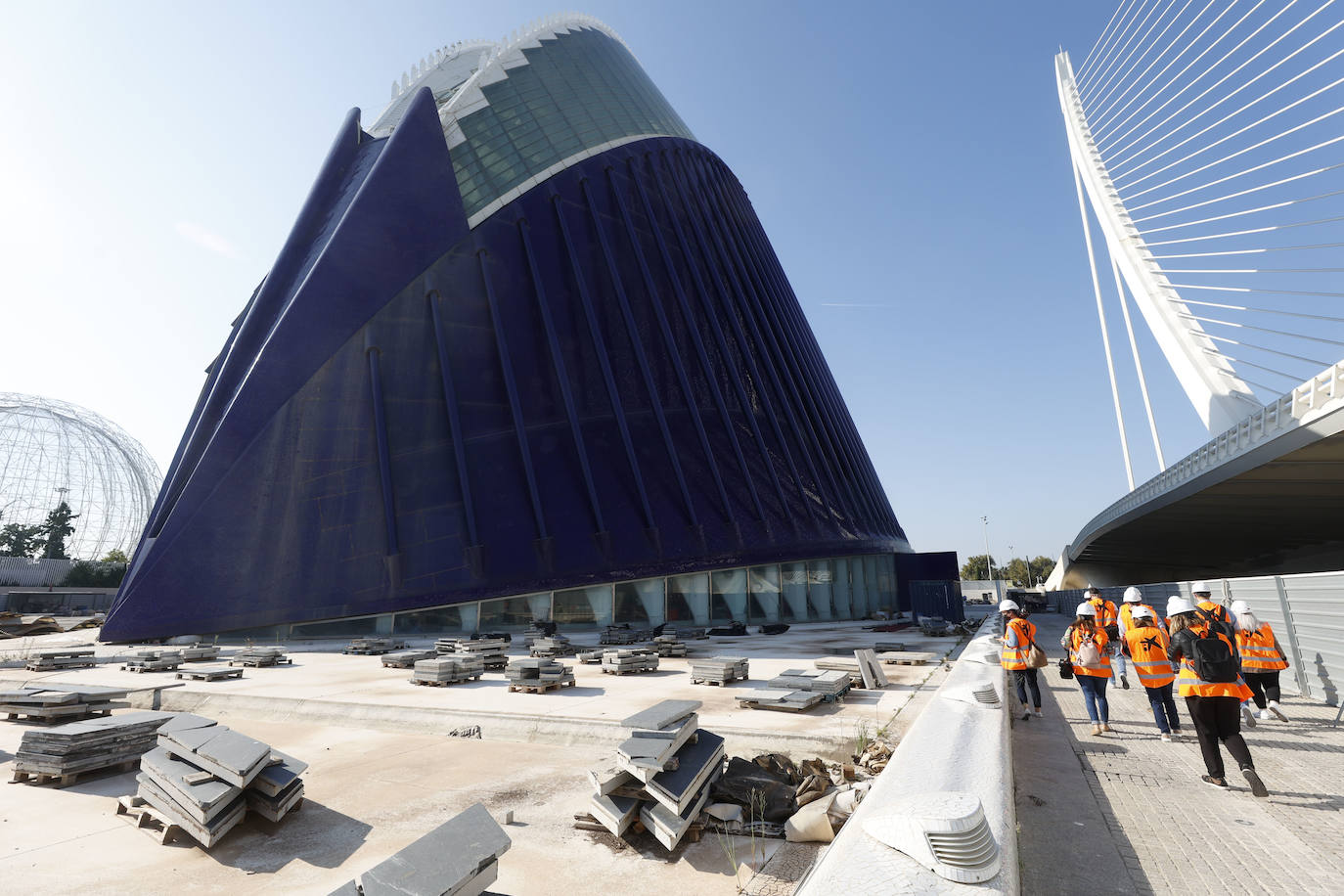 Las obras del futuro centro cultural, que abrirá la primera quincena de julio de 2022, ya han superado el 50% de la ejecución. 