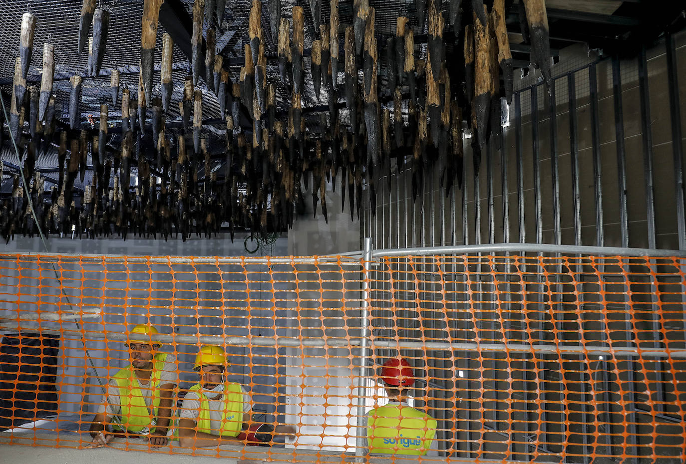 Las obras del futuro centro cultural, que abrirá la primera quincena de julio de 2022, ya han superado el 50% de la ejecución. 