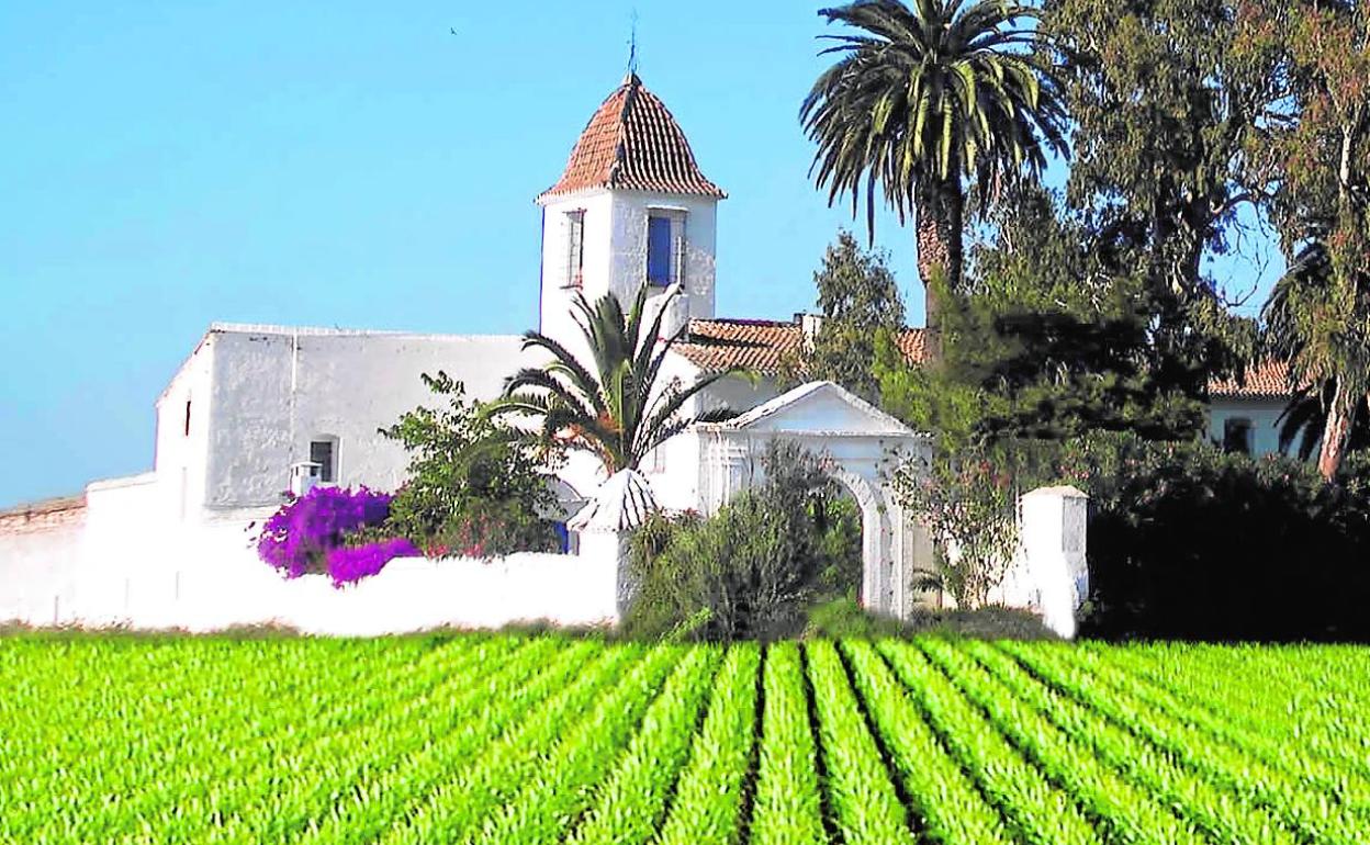 La alquería. El Machistre, donde se alberga el Museo de la Horchata en Alboraya.