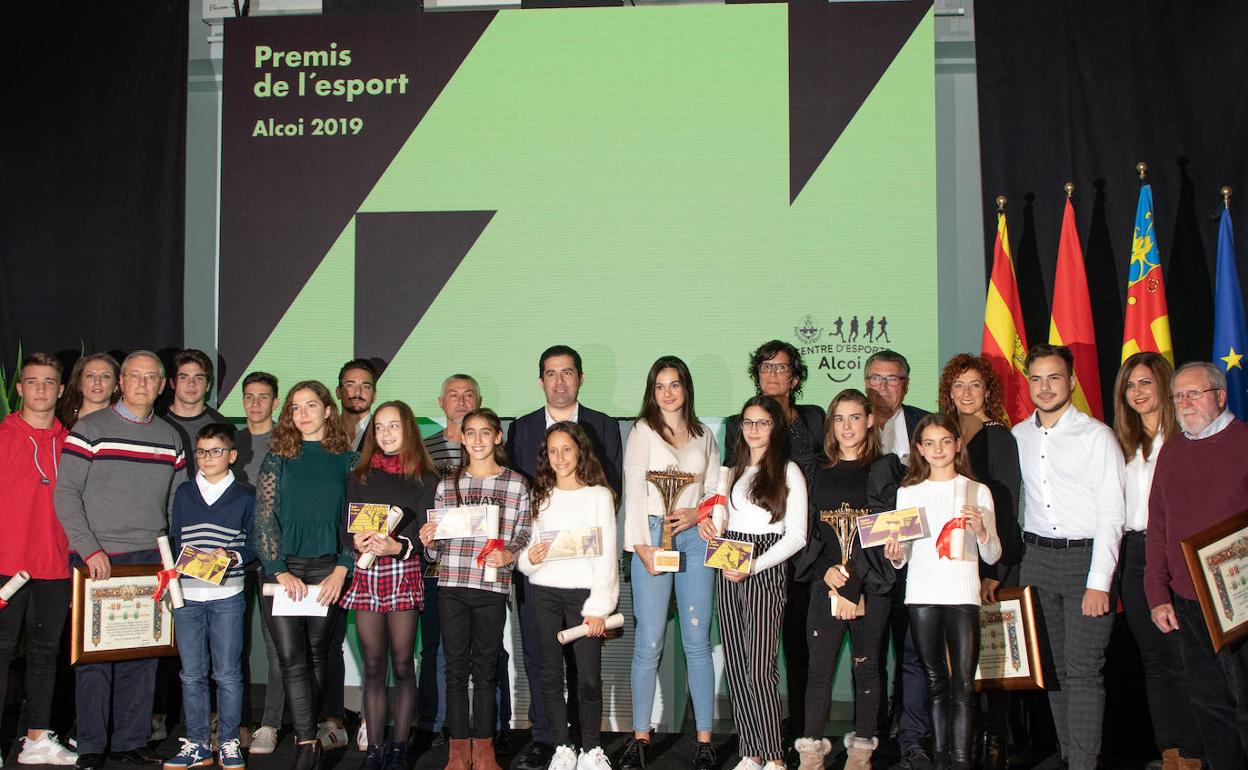 Gala del Deporte de Alcoy del año 2019. 