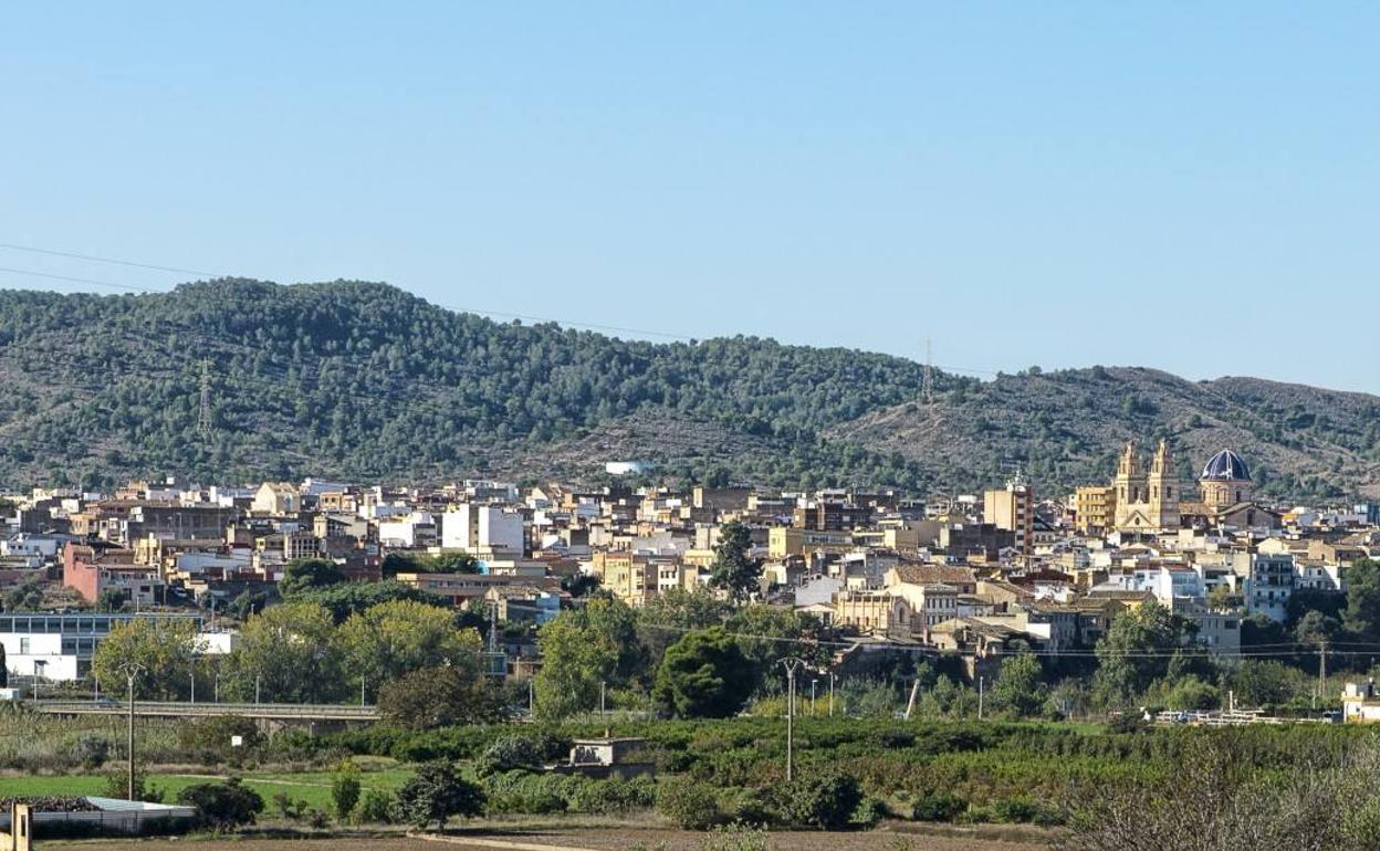 Una panorámica de Riba-roja. 