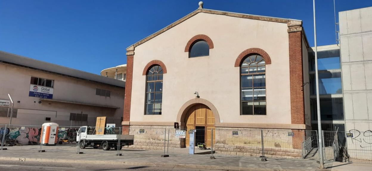 Edificio que acogerá el Museo Industrial de Sagunto. lp