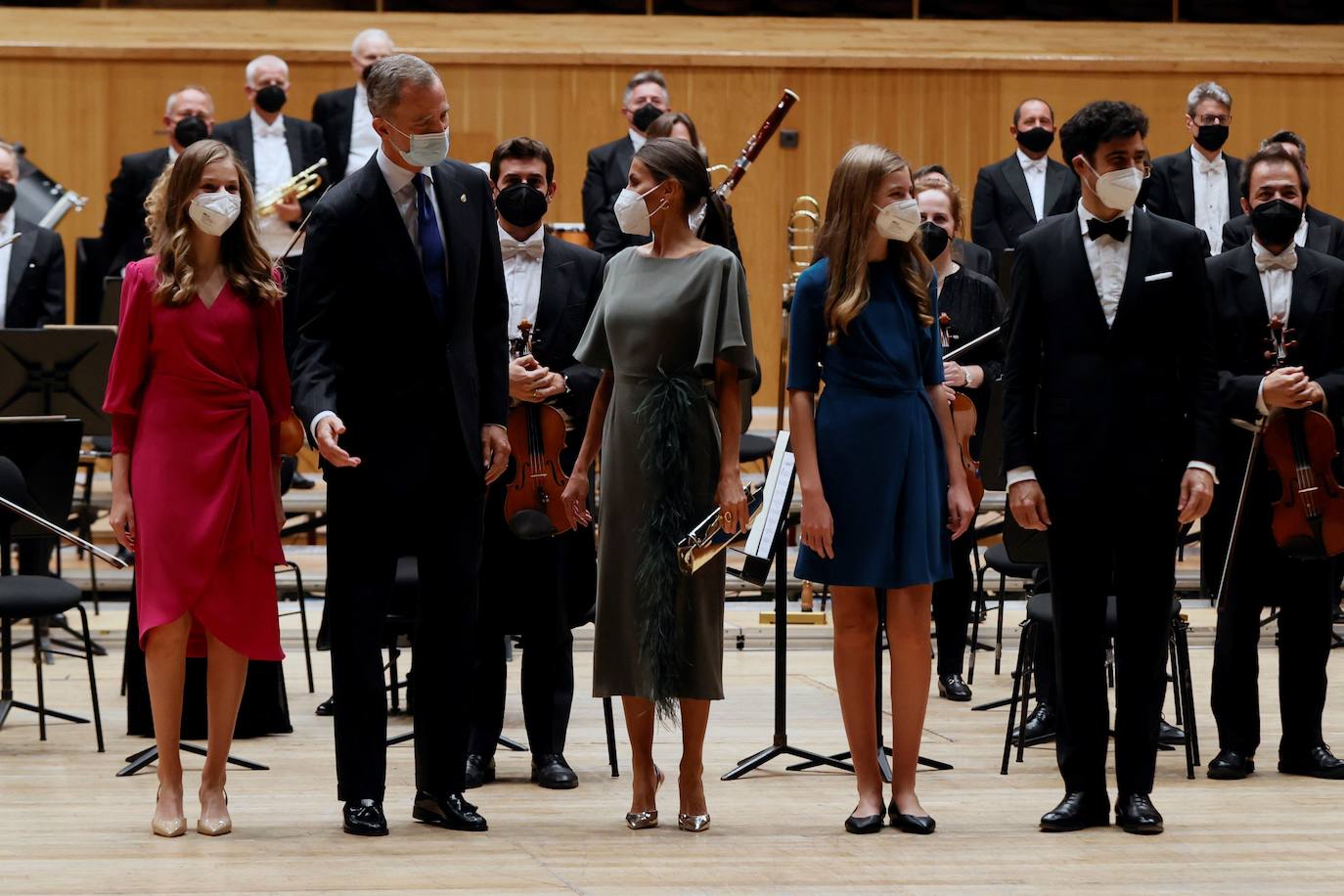 Fotos: La princesa Leonor, protagonista en el concierto de los Premios Princesa de Asturias