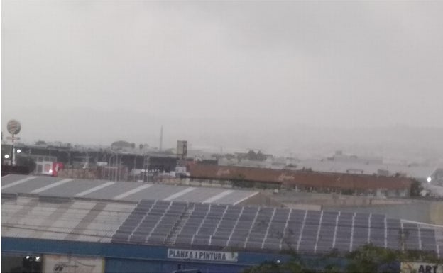 Bajan las temperaturas y la lluvia acompañará hasta el sábado en Xàtiva 