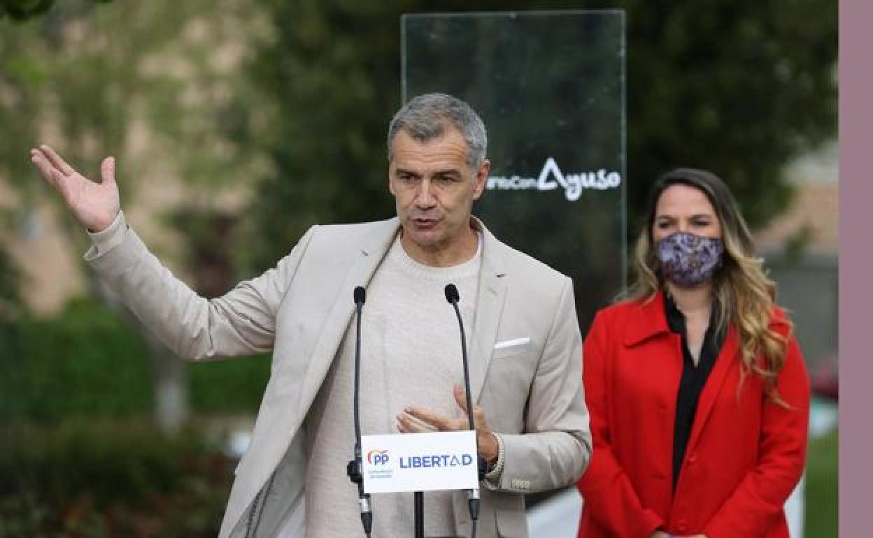 Toni Cantó en un mítin.