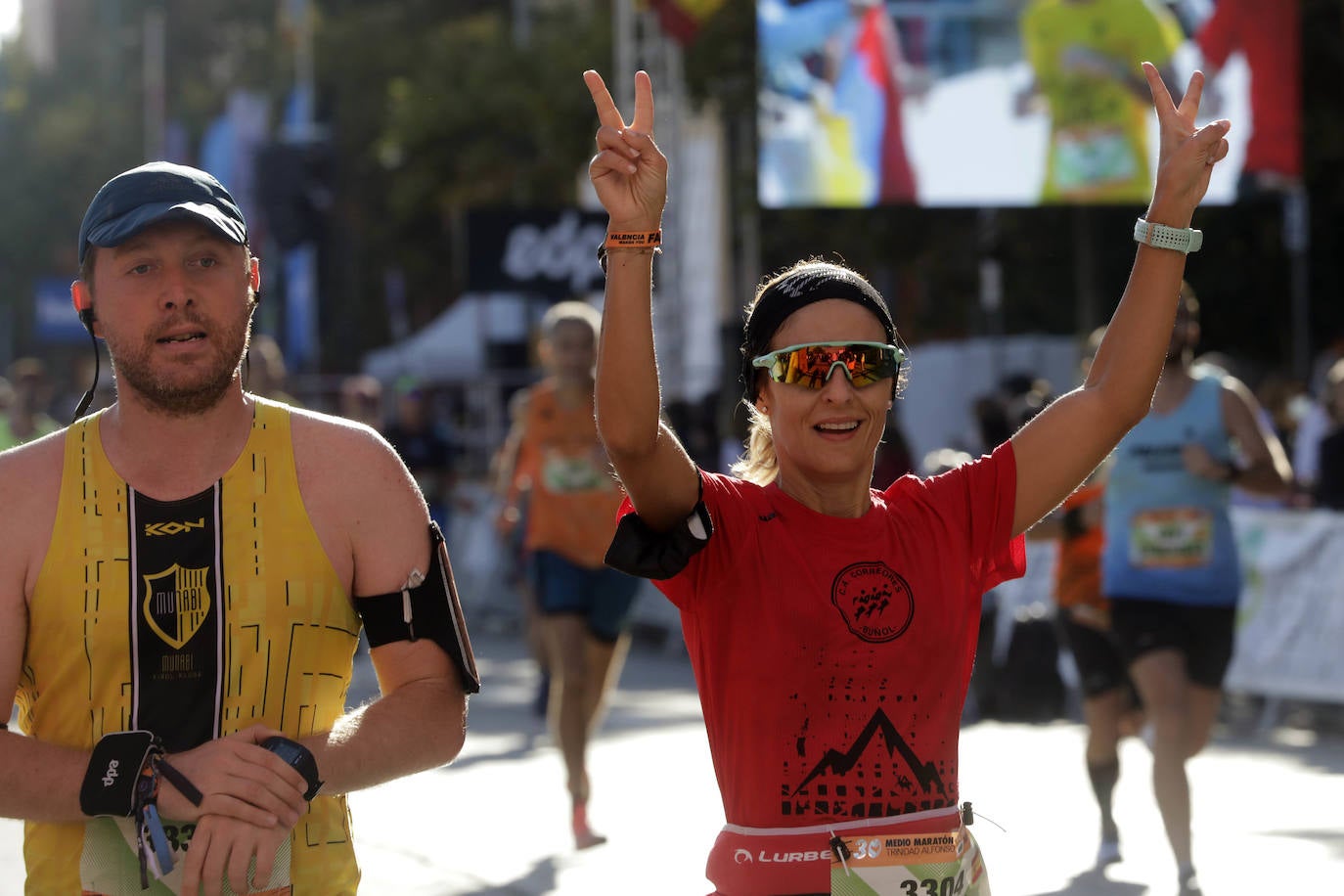 Fotos: Búscate en la meta del Medio Maratón de Valencia (3)