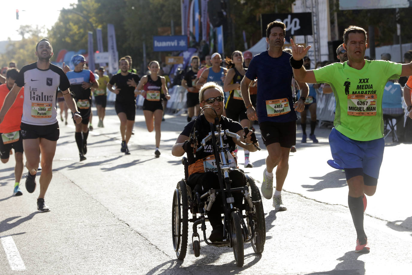 Fotos: Búscate en la meta del Medio Maratón de Valencia (3)